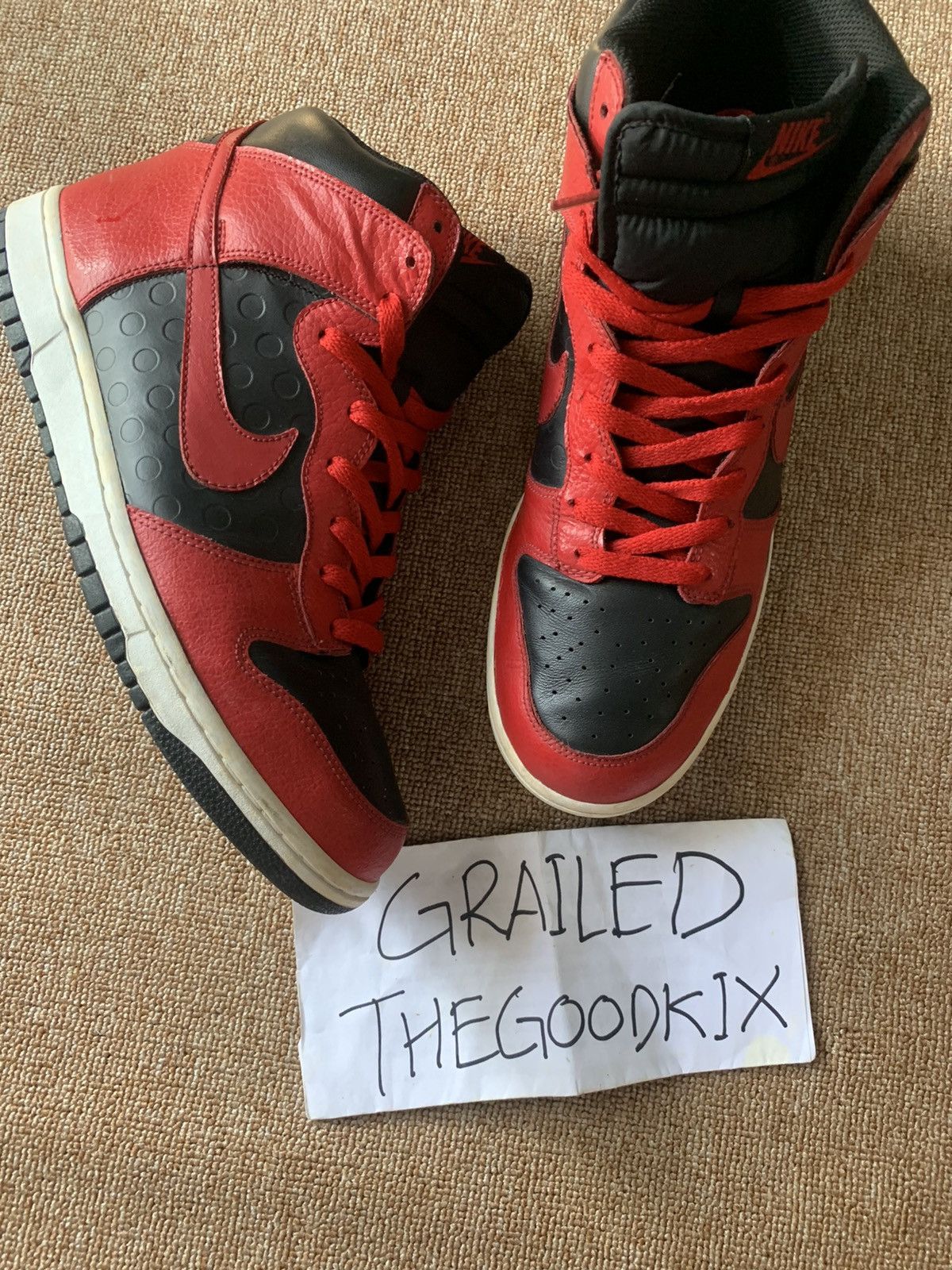 Nike × Vintage RARE Nike Dunk High BTTYS Japan Exclusives 2010 Size US 11 / EU 44 - 9 Thumbnail