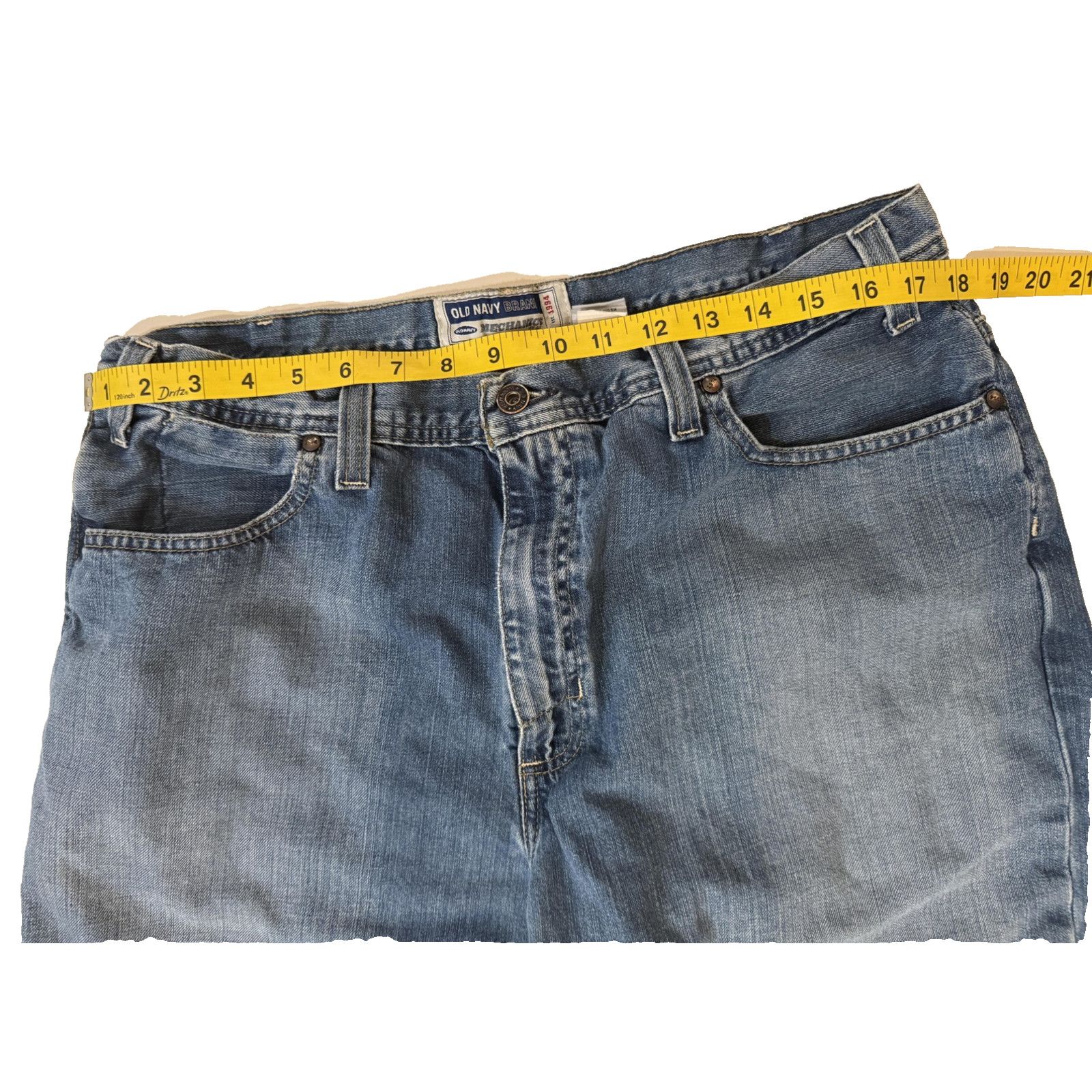 Old Navy Vintage Y2K Old Navy Baggy Mechanic Jeans Mens 36 Carpenter Size US 36 / EU 52 - 5 Thumbnail