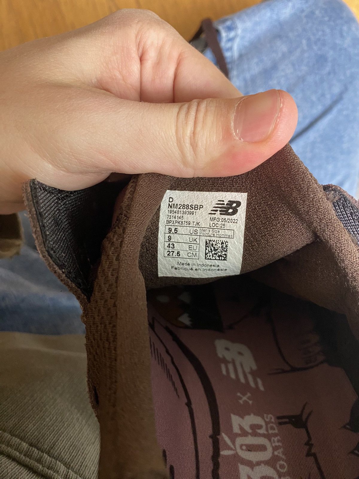 New Balance New Balance Numeric 288 Sport SBP Brown/Pink Size US 9.5 / EU 42-43 - 12 Thumbnail