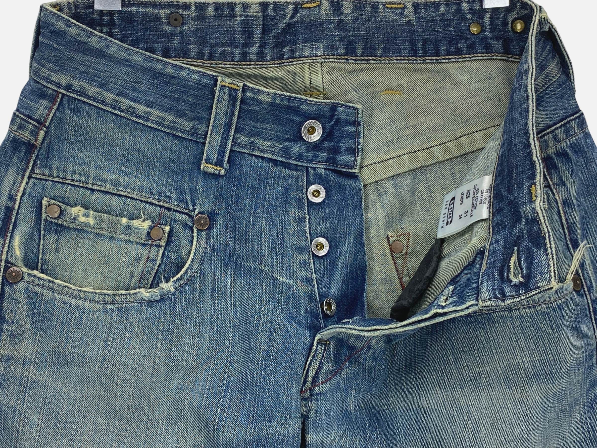 G-Star G-star Jeans Raw Denim Loose Jeans Size US 31 - 4 Thumbnail