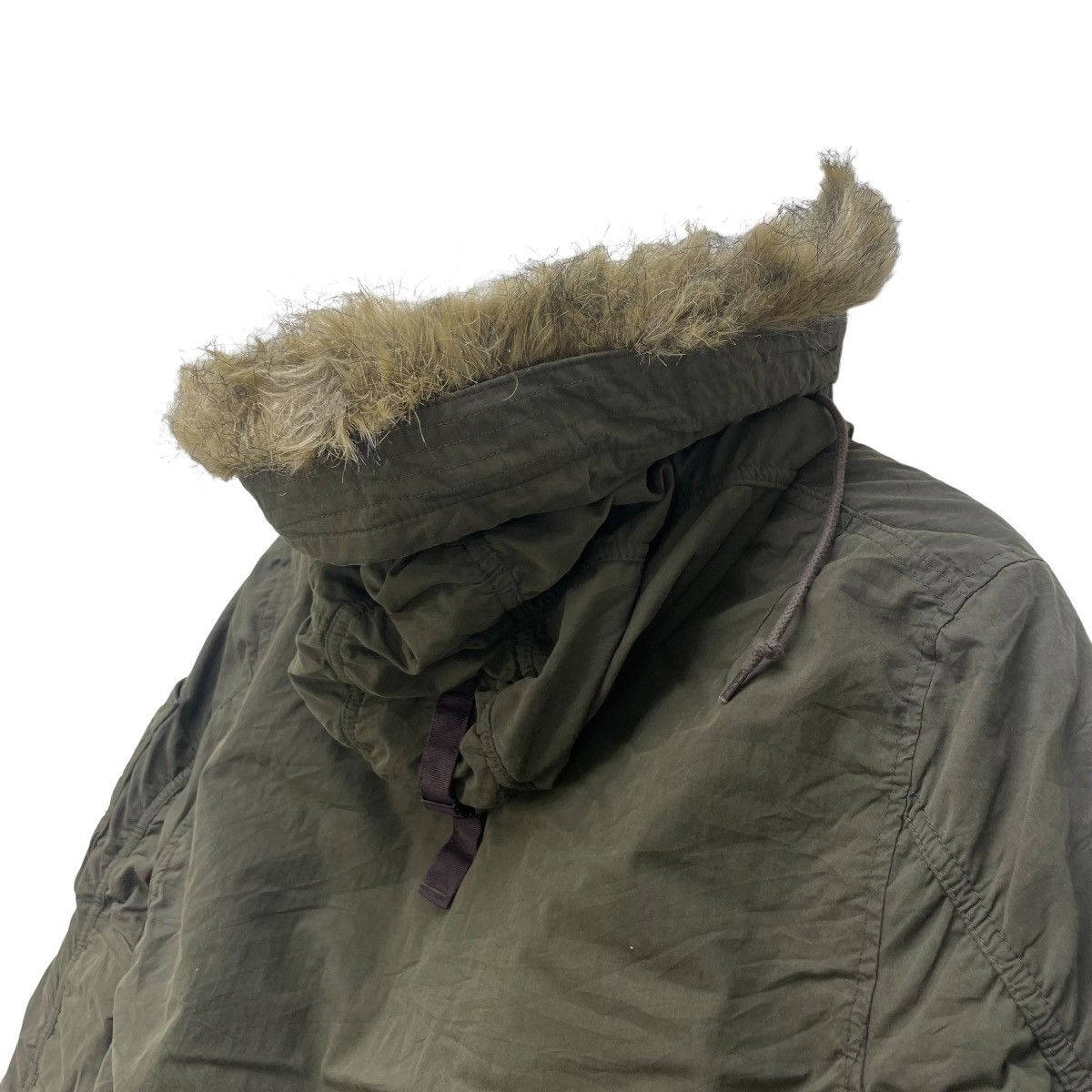 Johnbull Vtg Johnbull Snorkel Parka Army Field Jacket Faux Fur Army Size US S / EU 44-46 / 1 - 4 Thumbnail