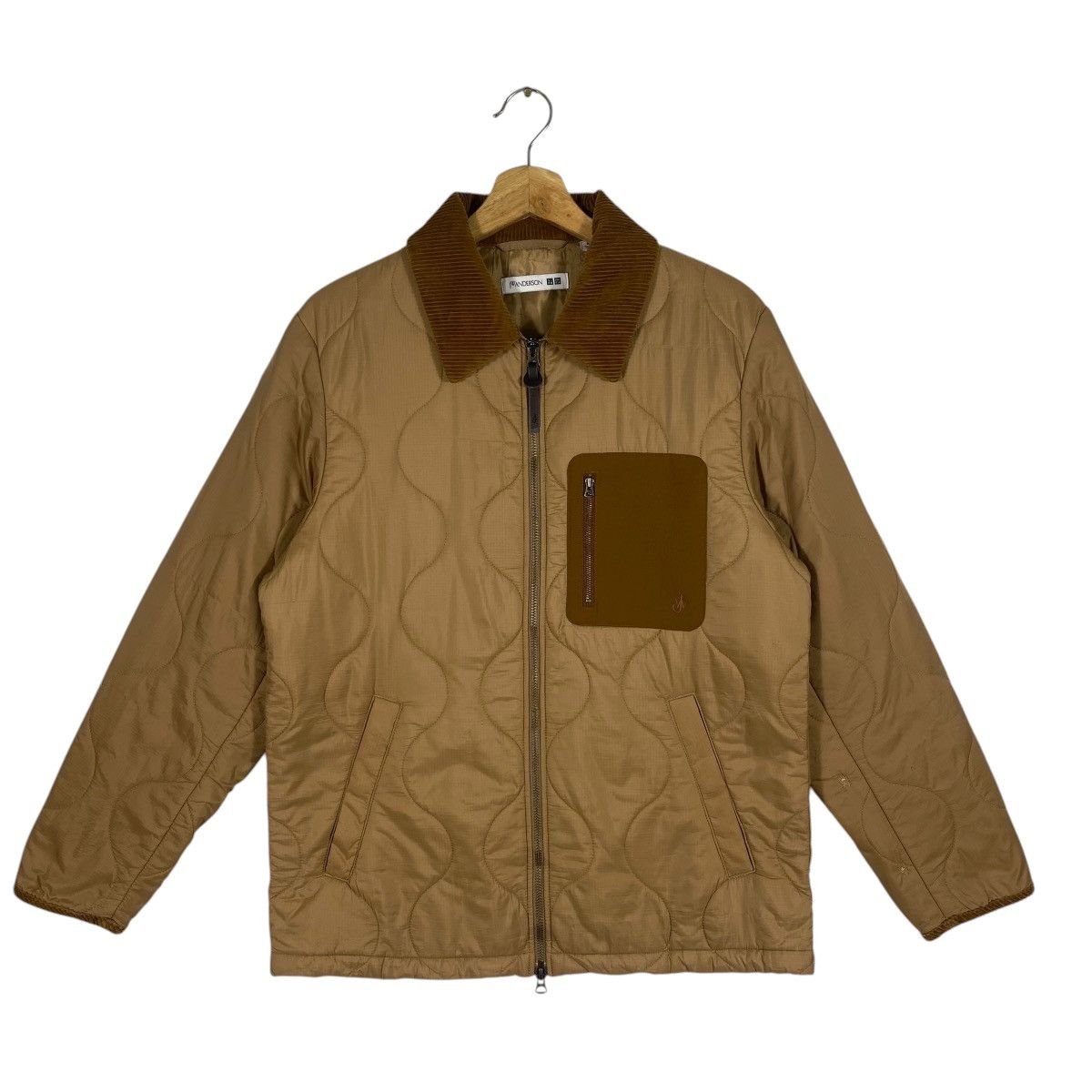 JW Anderson X Japanese Brand Quilted Zipper Jacket