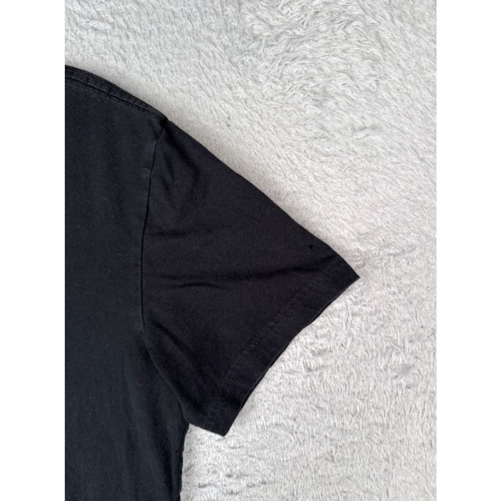 Ralph Lauren VINTAGE Polo Ralph Lauren Shirt Men Medium Black Crew Neck Short Sleeve Cotton Slim READ Size US M / EU 48-50 / 2 - 2 Thumbnail