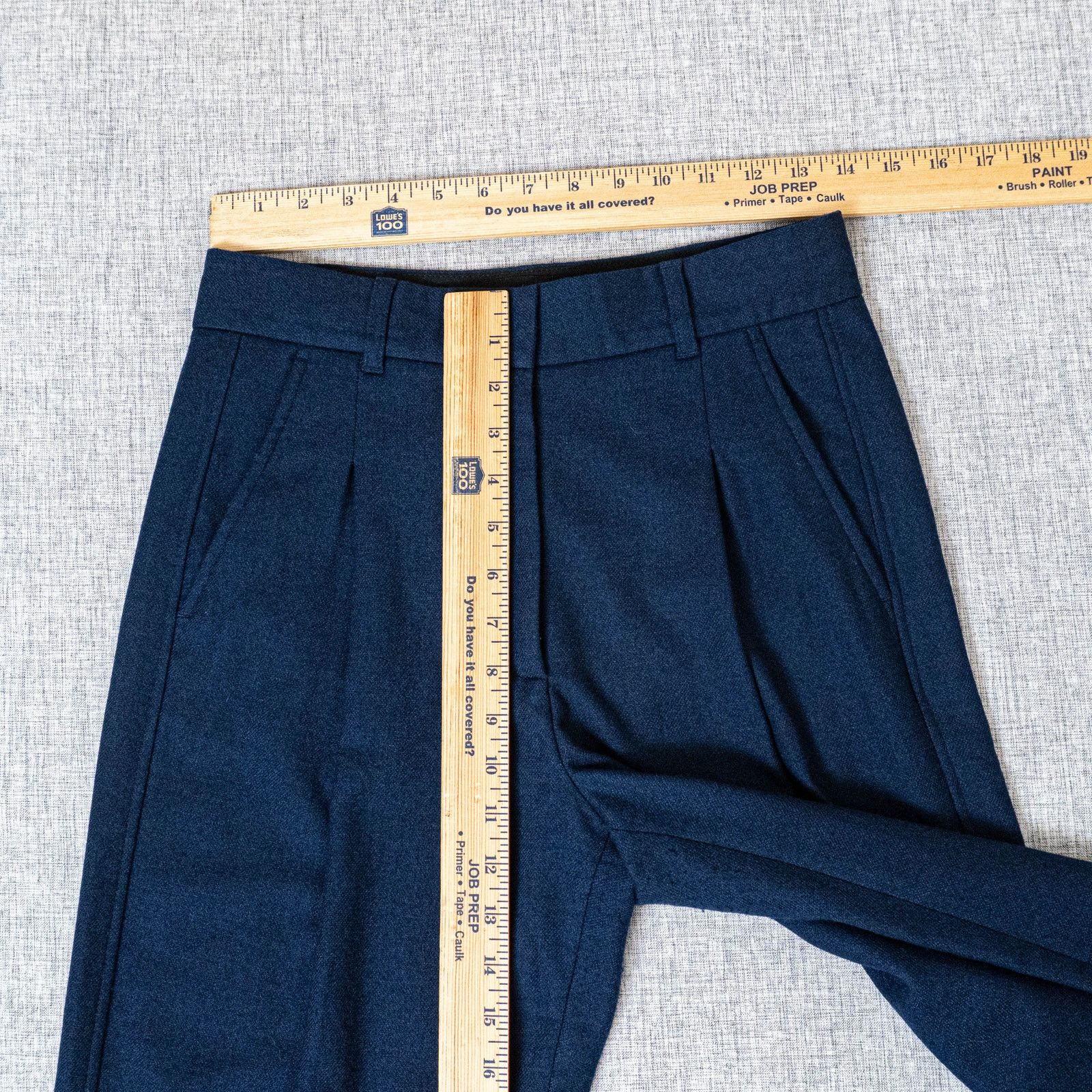 ME+EM ME+EM Pleat Front Pant Italian wool Deep indigo blue 6UK 2US Size 26" / US 2 / IT 38 - 6 Thumbnail
