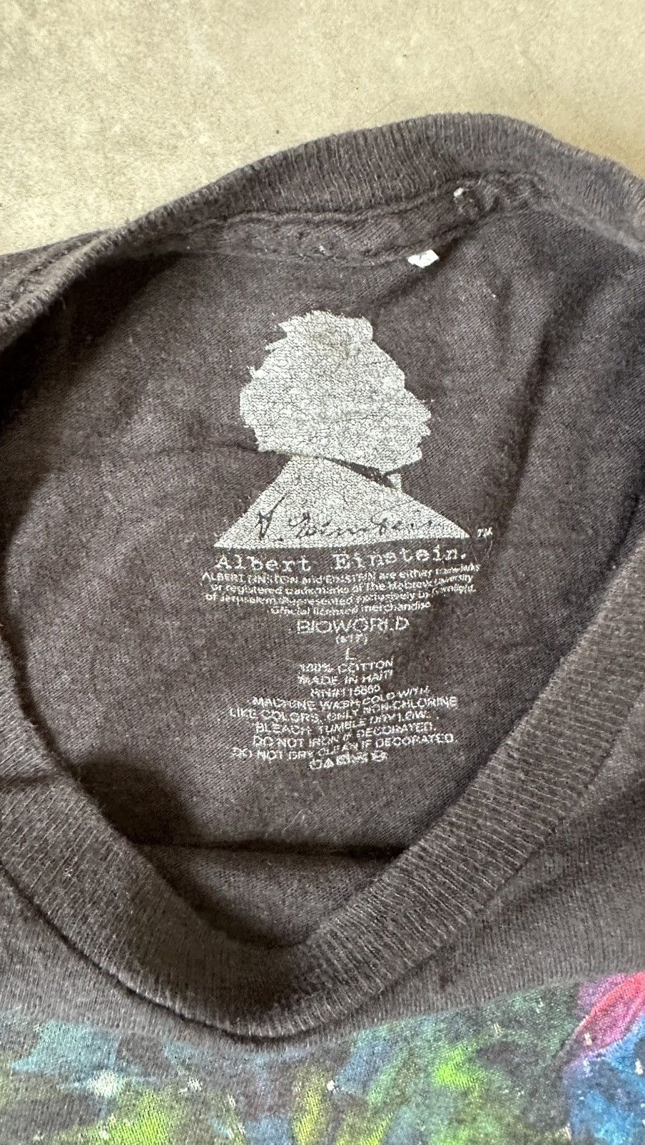 Arts & Science ALBERT EINSTEIN BIOWORLD TEE Size US M / EU 48-50 / 2 - 5 Thumbnail