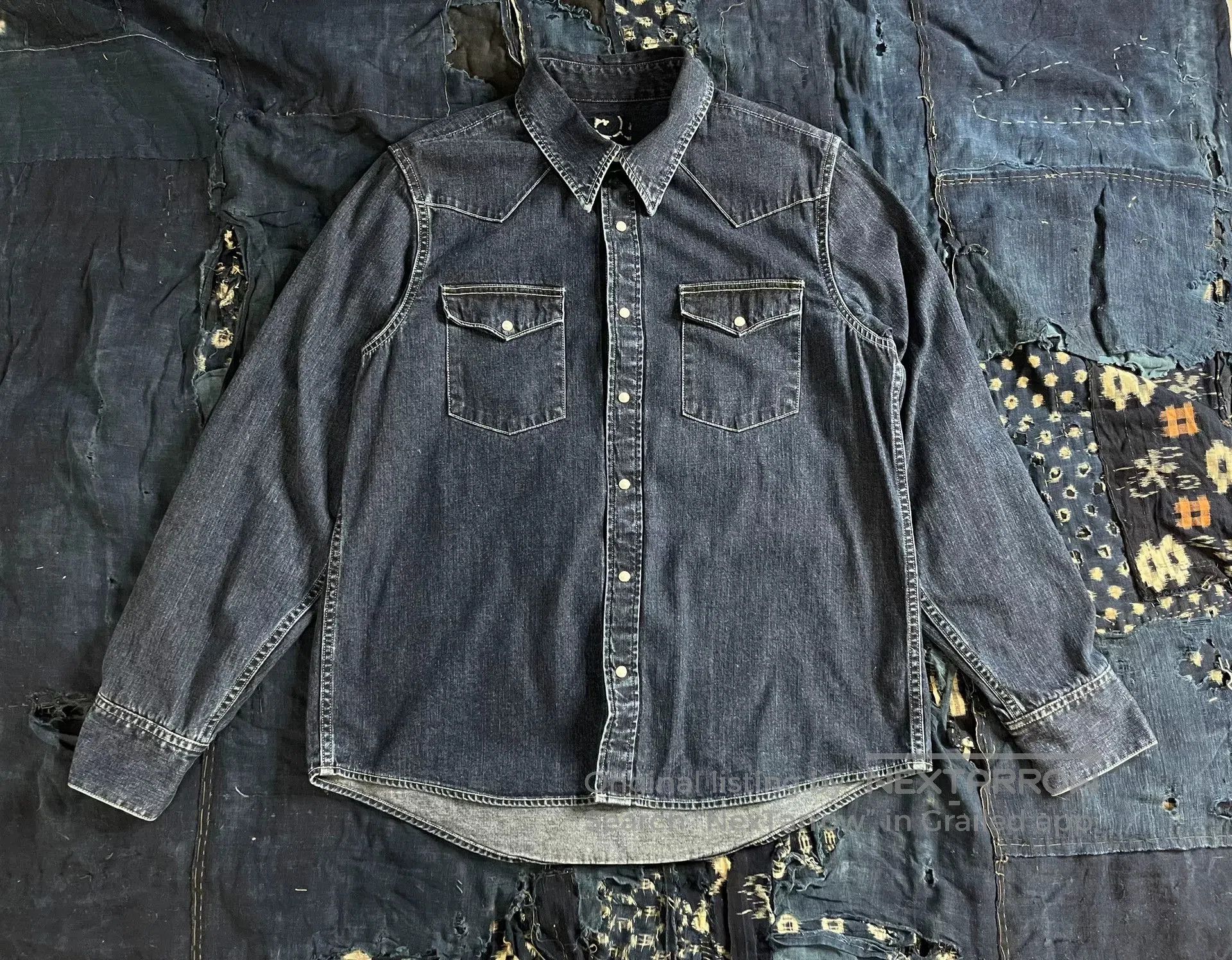 Visvim VISVIM 23SS ALBACORE SHIRT DMGD. Size US M / EU 48-50 / 2 - 2 Thumbnail