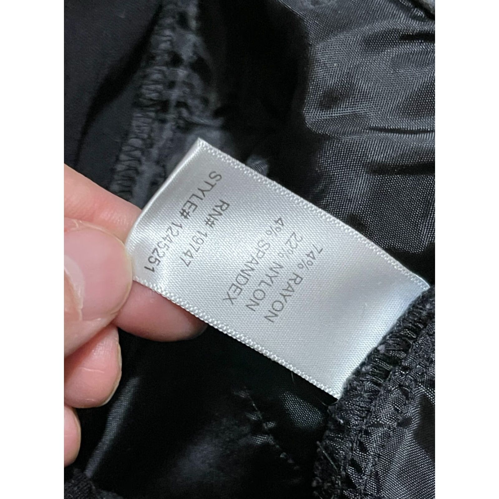 Vintage VINTAGE? Land' N Sea Jeans, Women's Size 8, Black Bootcut Dress Pants, Regular Size 30" / US 8 / IT 44 - 6 Thumbnail
