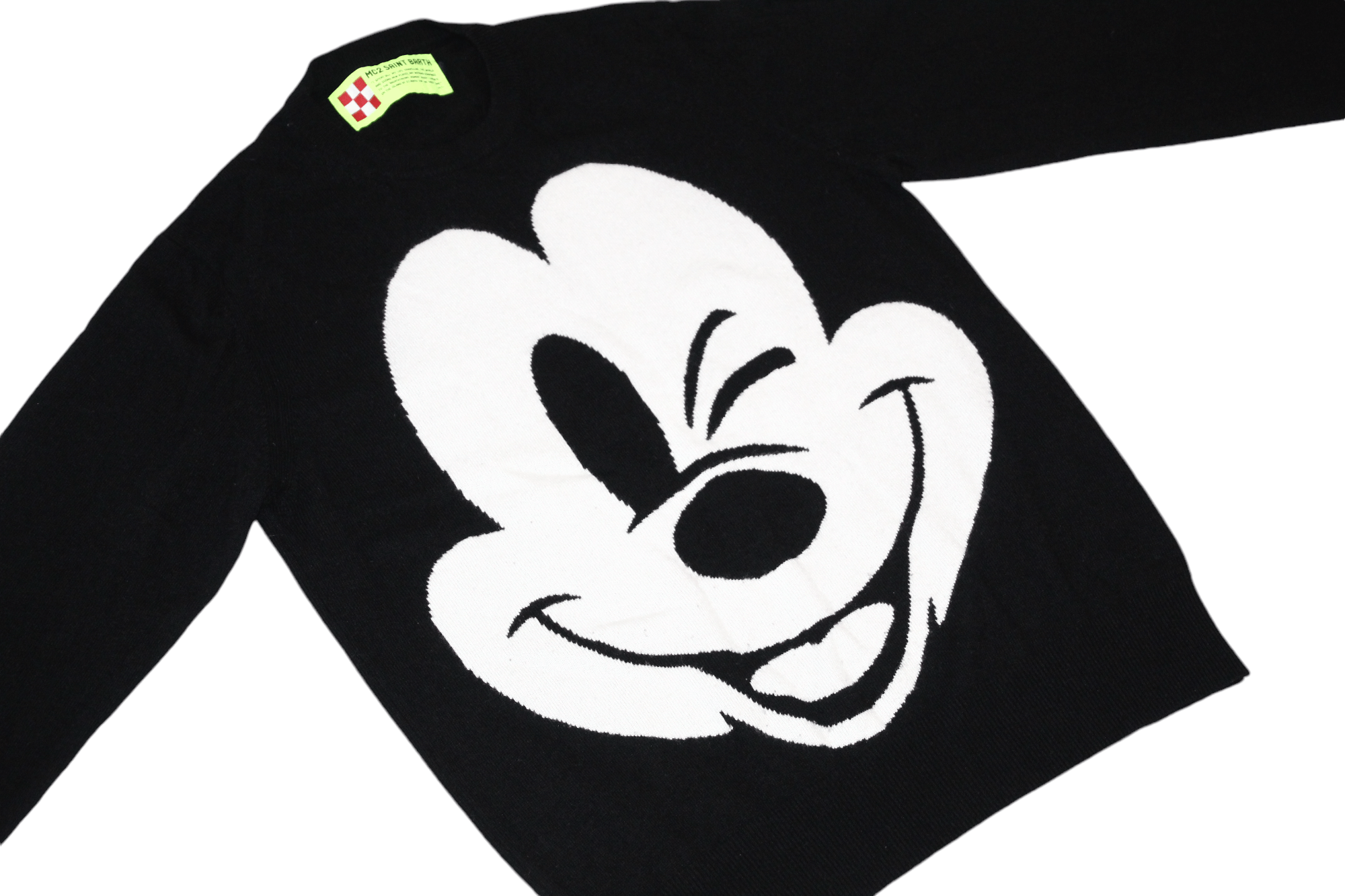 MC2 Saint Barth Mc2 Saint Barth MIckey Wink wool blend crew-neck sweater Size US S / EU 44-46 / 1 - 2 Thumbnail