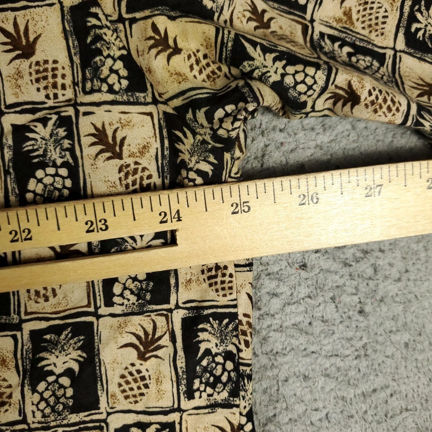 Tori Richard Tori Richard Shirt Mens XL Beige Geometric Casual Button-Up Short Sleeve Size US XL / EU 56 / 4 - 5 Thumbnail