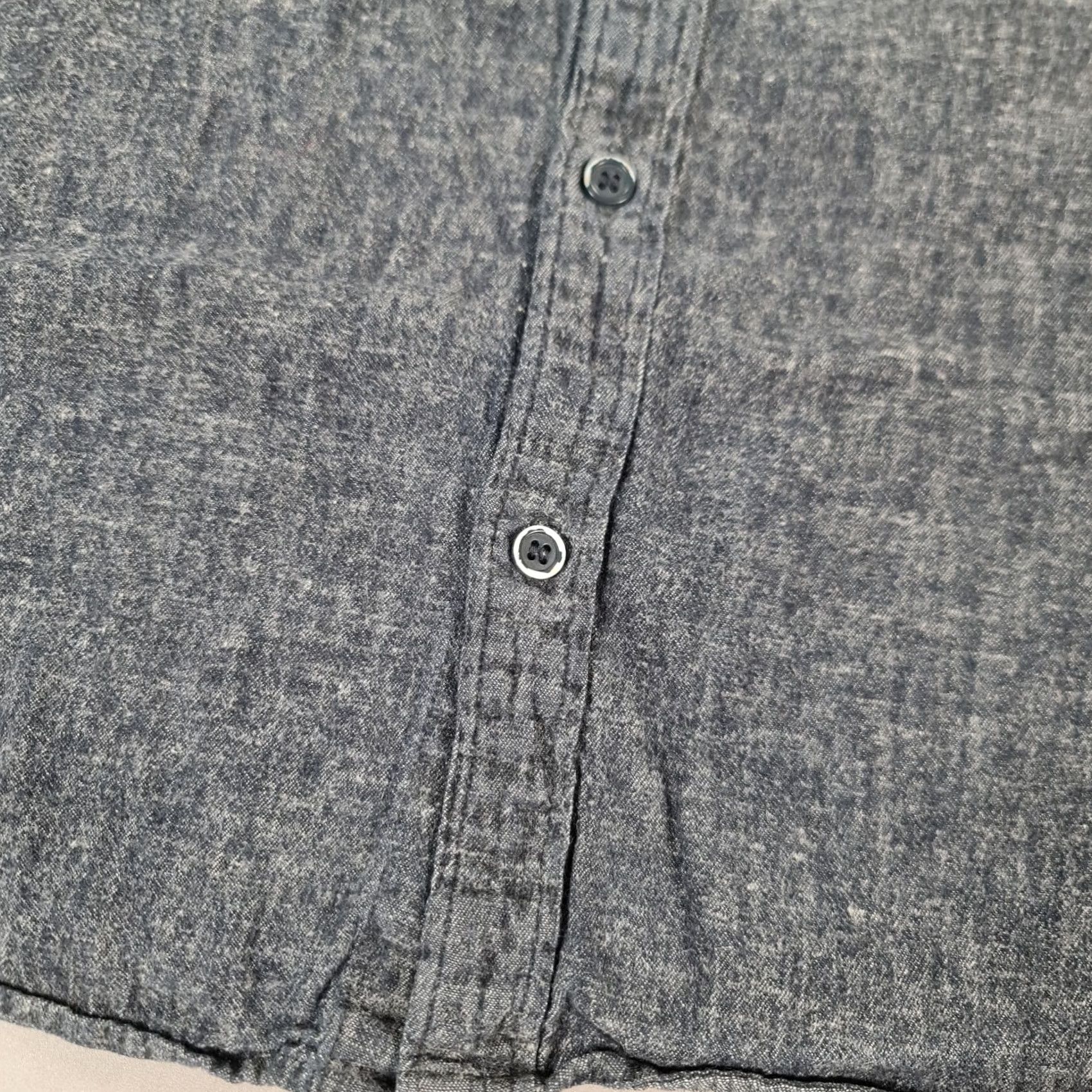 Cos COS Mens Shirt Blue Small Linen Blend Breathable Button Up Summer Holiday Shirt Mens Small Blue Linen Blend Size US S / EU 44-46 / 1 - 4 Thumbnail
