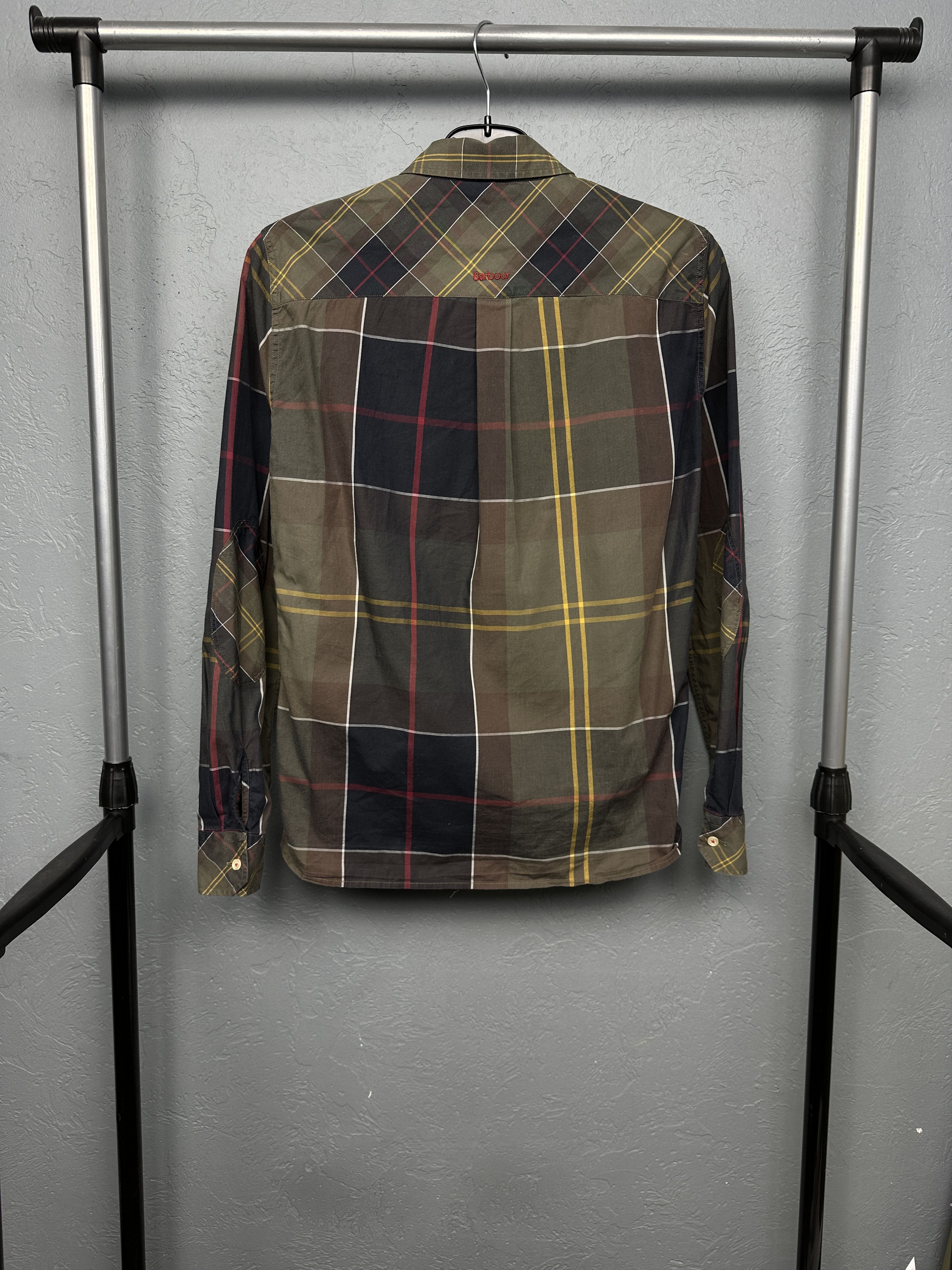 Barbour Barbour Classic Tartan Plaid Womens Long Sleeve Jacket Size M / US 6-8 / IT 42-44 - 7 Thumbnail