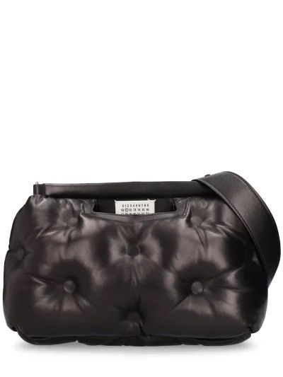 Maison Margiela o1w1db11223 Glam Slam Padded Bag in Black Size ONE SIZE - 1 Thumbnail