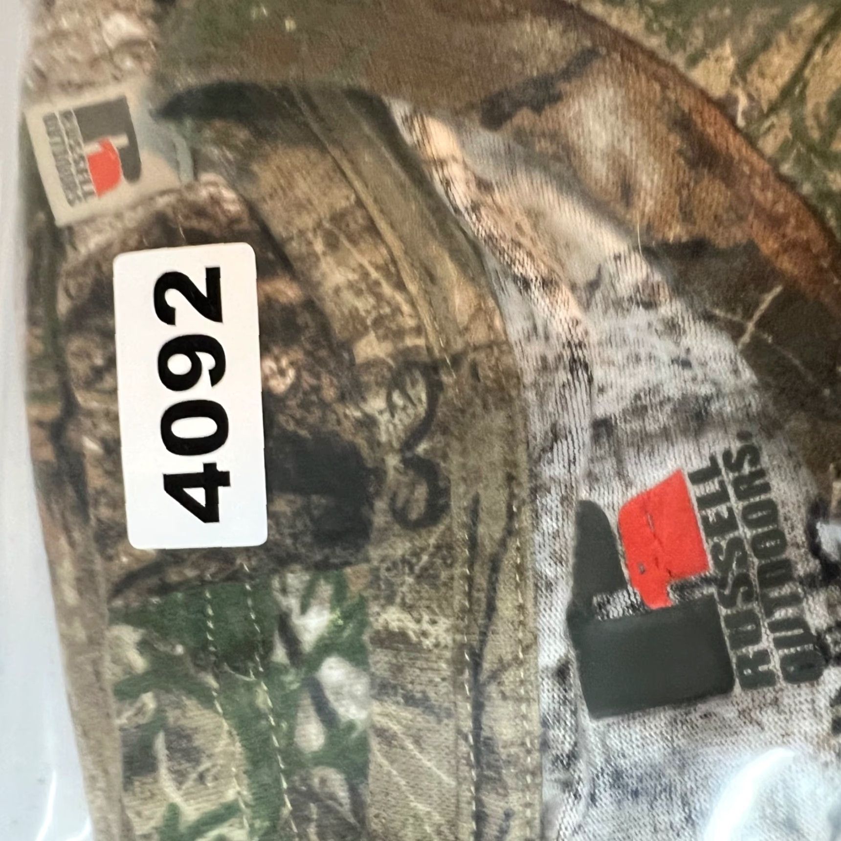 Russell Athletic Russell Athletic Black Heart SF Camouflage T-Shirt Mens Large Cotton Hunting Size US L / EU 52-54 / 3 - 8 Thumbnail