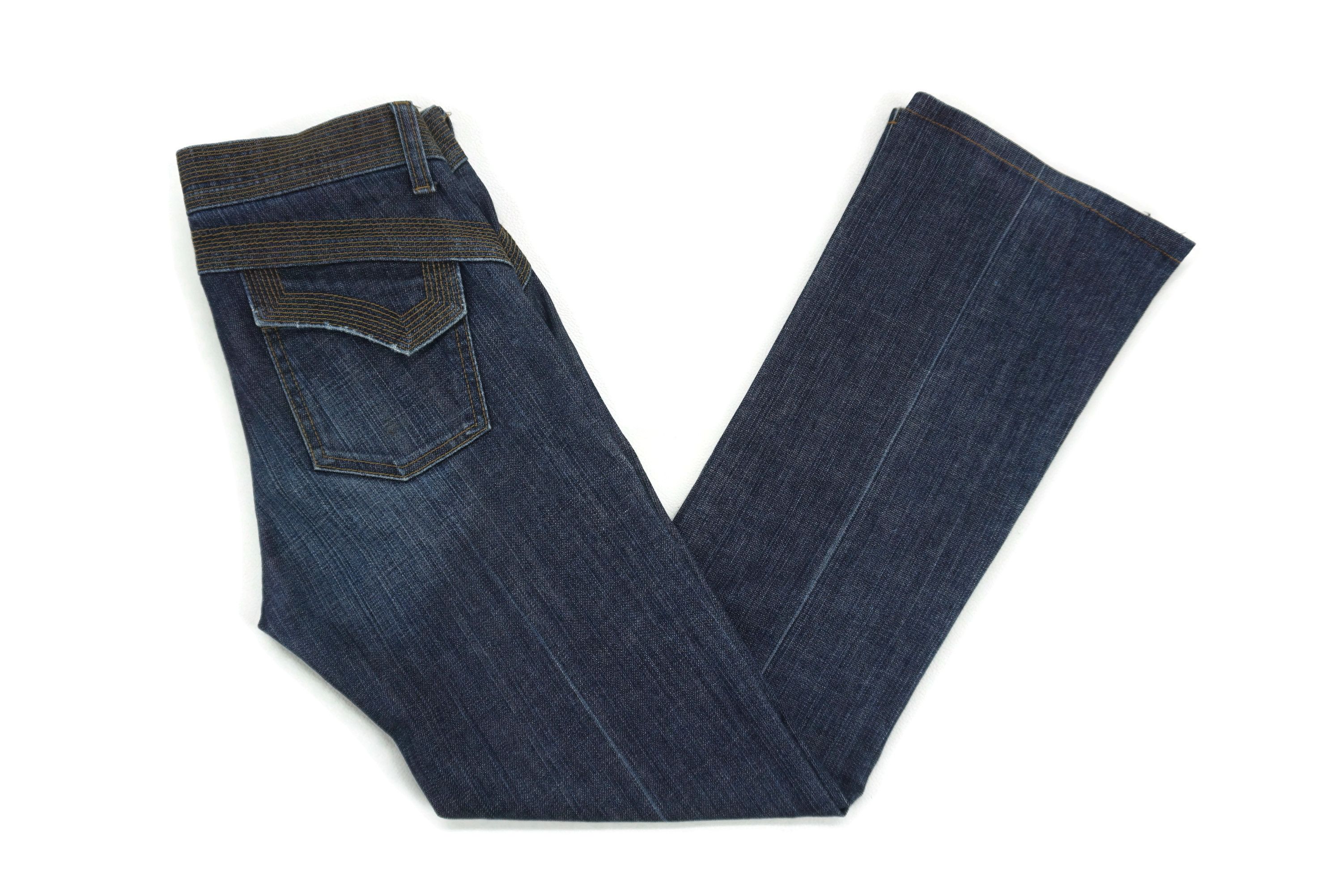Iceberg Bootcut Jeans fits W28xL28 Low-Rise Flared Denim Size 24" / US 00 / IT 34 - 4 Thumbnail