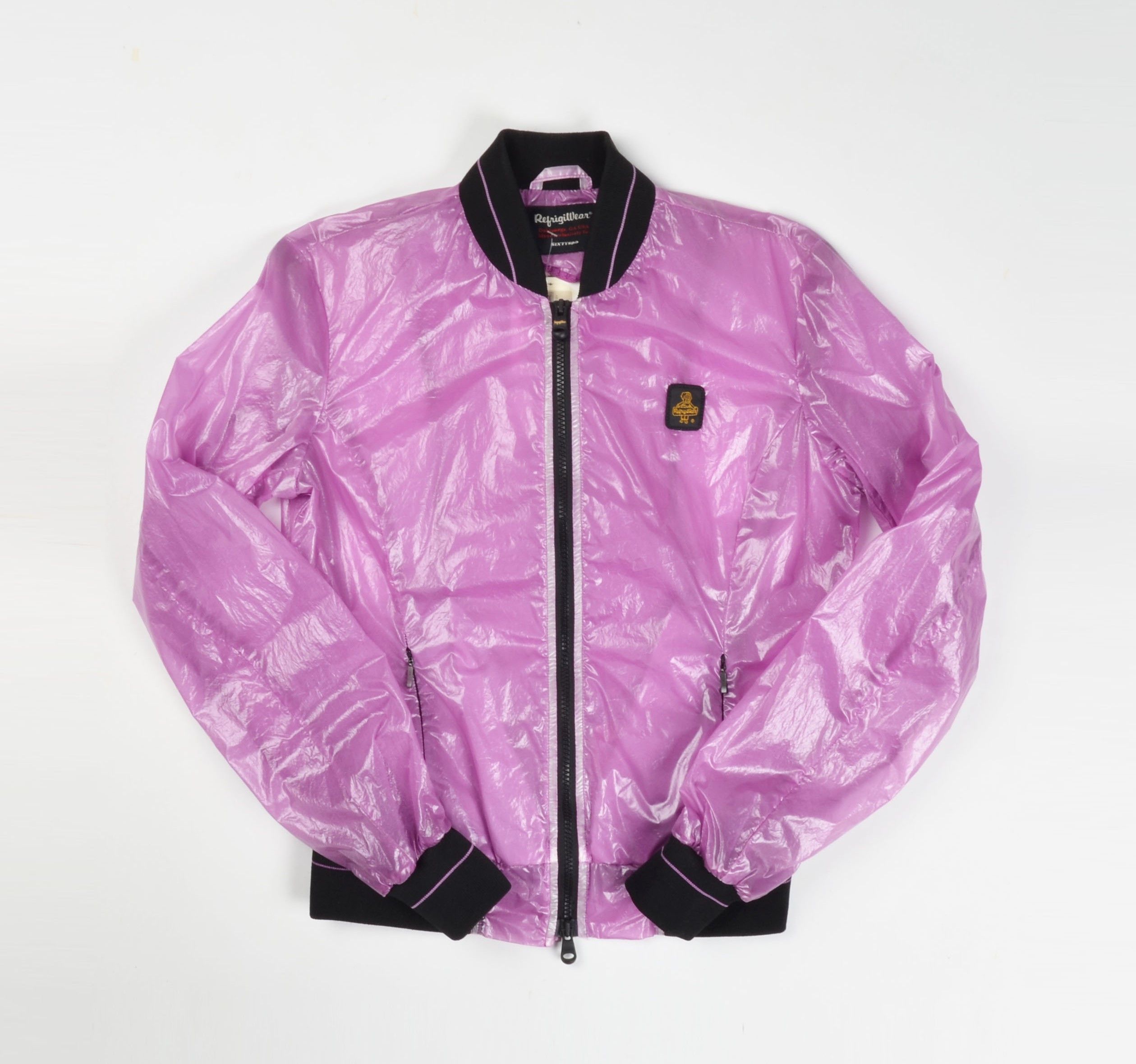 Refrigiwear Refrigewear by Miss Sixty Y2K Pink Nylon Wind Proof Bomber Size M / US 6-8 / IT 42-44 - 3 Thumbnail