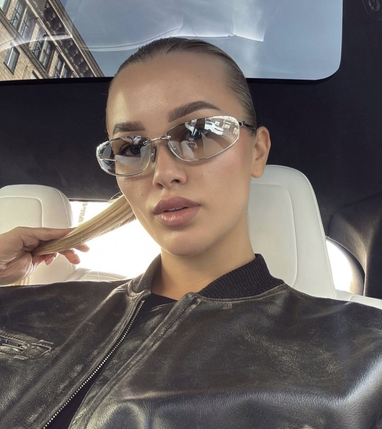 Miu Miu NEW Miu Miu sunglasses Miu Miu MU A50S 1BC-8H1. Size ONE SIZE - 12 Thumbnail