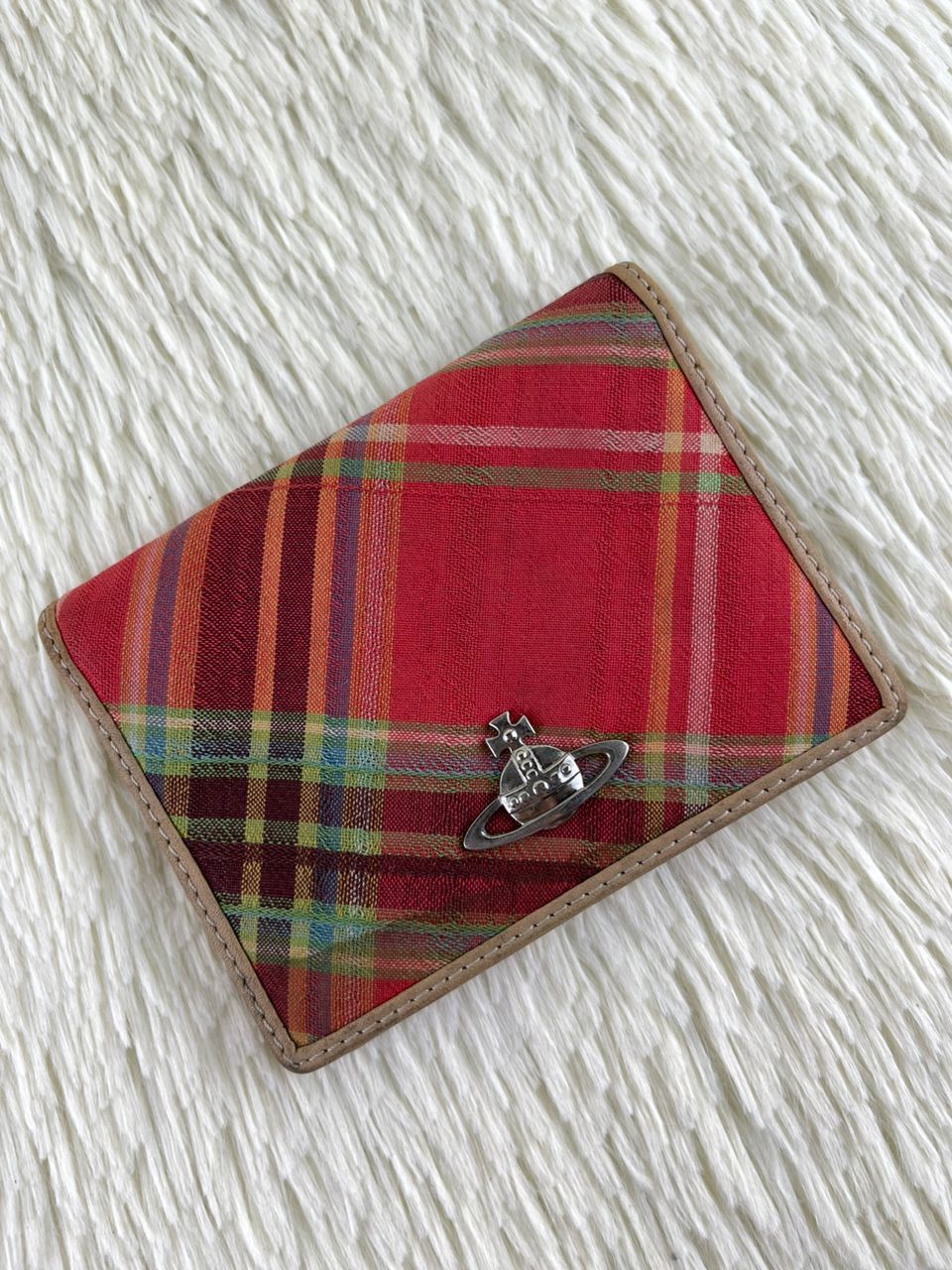Designer × Vivienne Westwood Vivienne Westwood Tartan Card Holder Size ONE SIZE - 1 Thumbnail