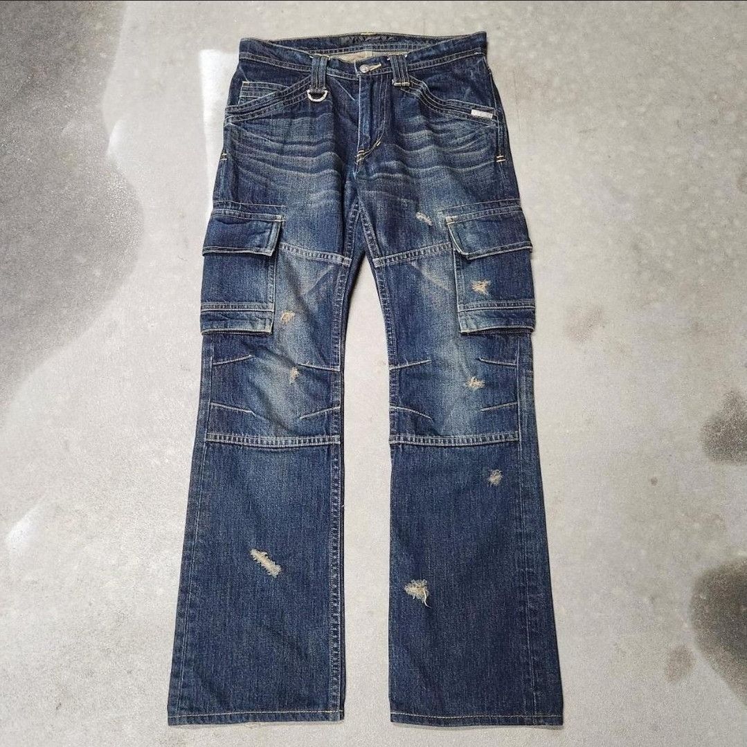 roarguns Roar Guns Cargo Jeans Size US 30 / EU 46 - 1 Thumbnail