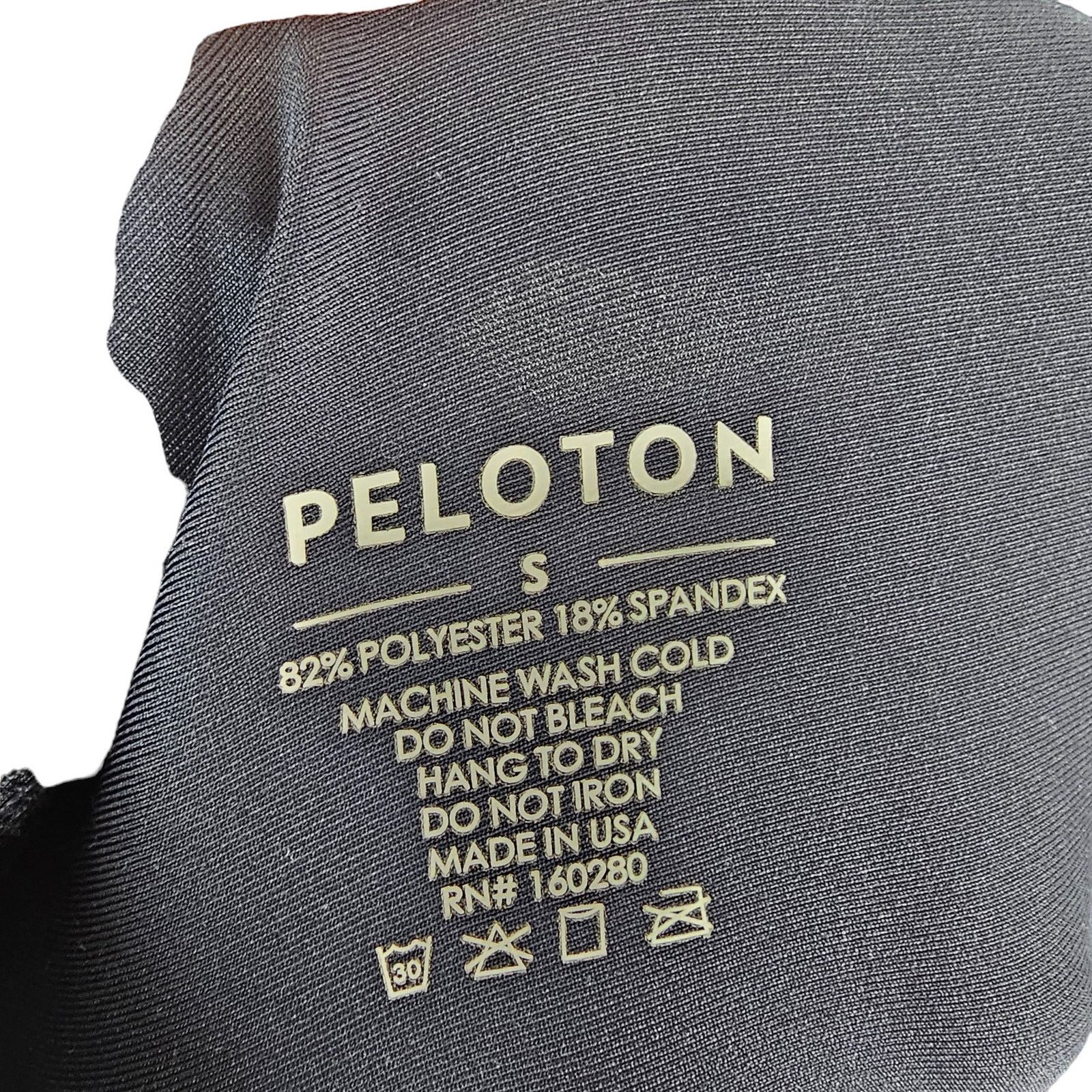 Peloton Peloton Womens Show Your Sparkle High Rise Leggings Sz S Size 23" - 6 Thumbnail