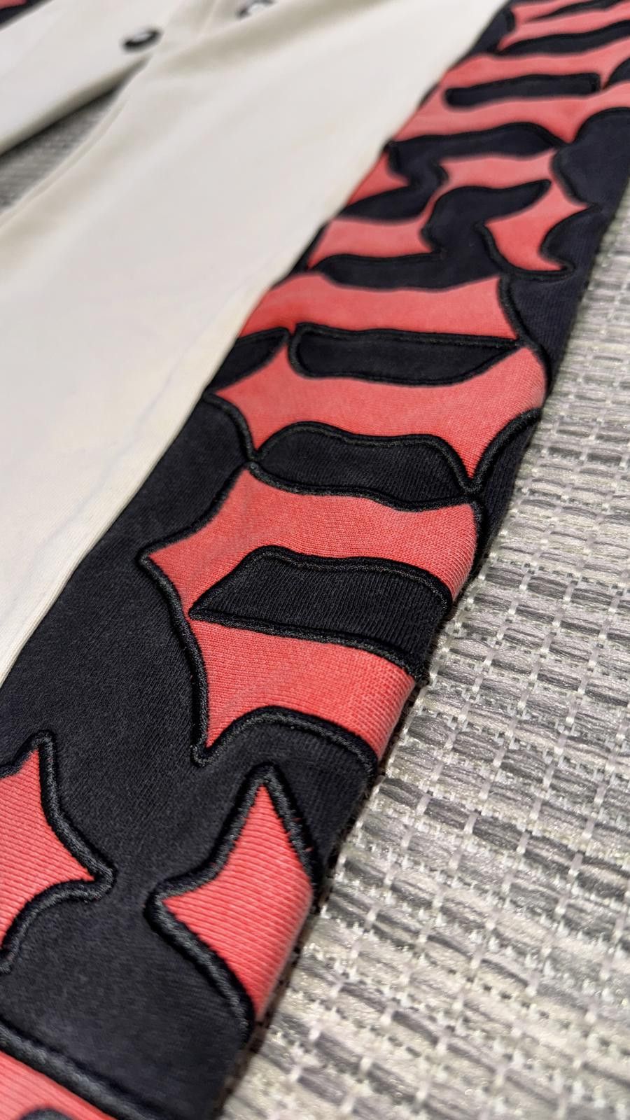 Godspeed Godspeed Cream/Red Courtside Men's Sweatpants Size US 36 / EU 52 - 2 Thumbnail