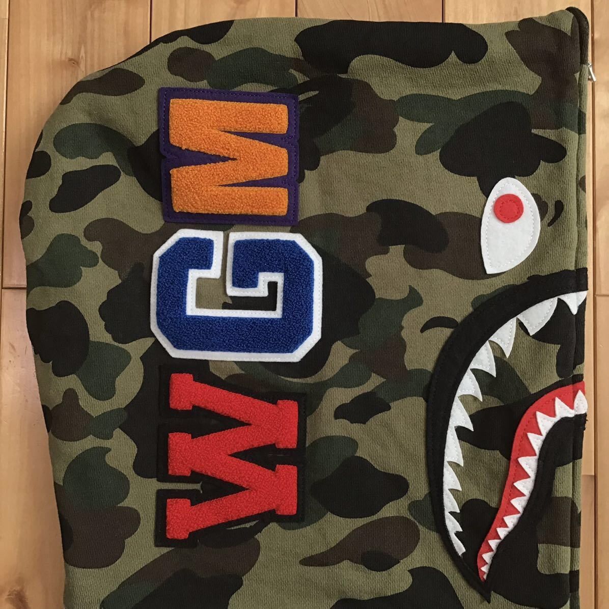 Bape BAPE Crazy face tiger shark full zip hoodie a bathing ape Size US XXL / EU 58 / 5 - 5 Thumbnail