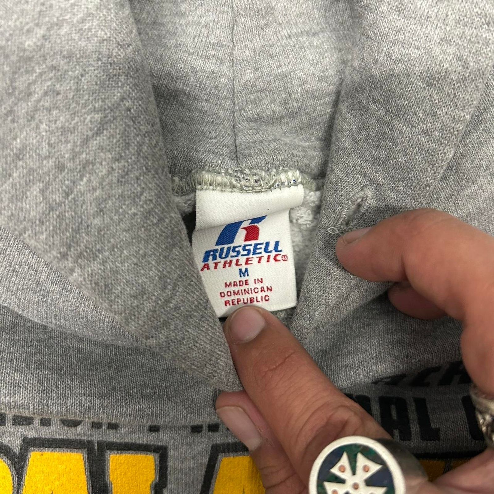 Russell Athletic 2000s Appalachian State University football hoodie Size US M / EU 48-50 / 2 - 4 Thumbnail