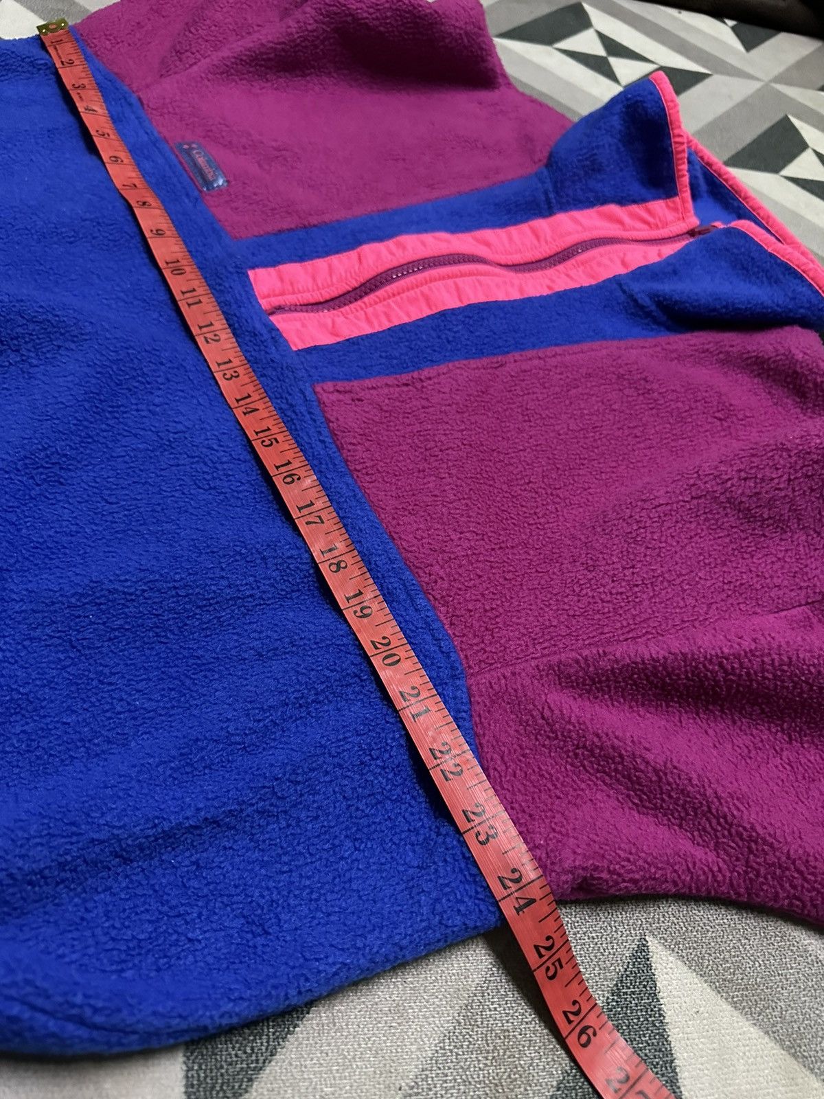 Columbia Columbia half zipper fleece two colour sweatshirt Size US L / EU 52-54 / 3 - 12 Thumbnail