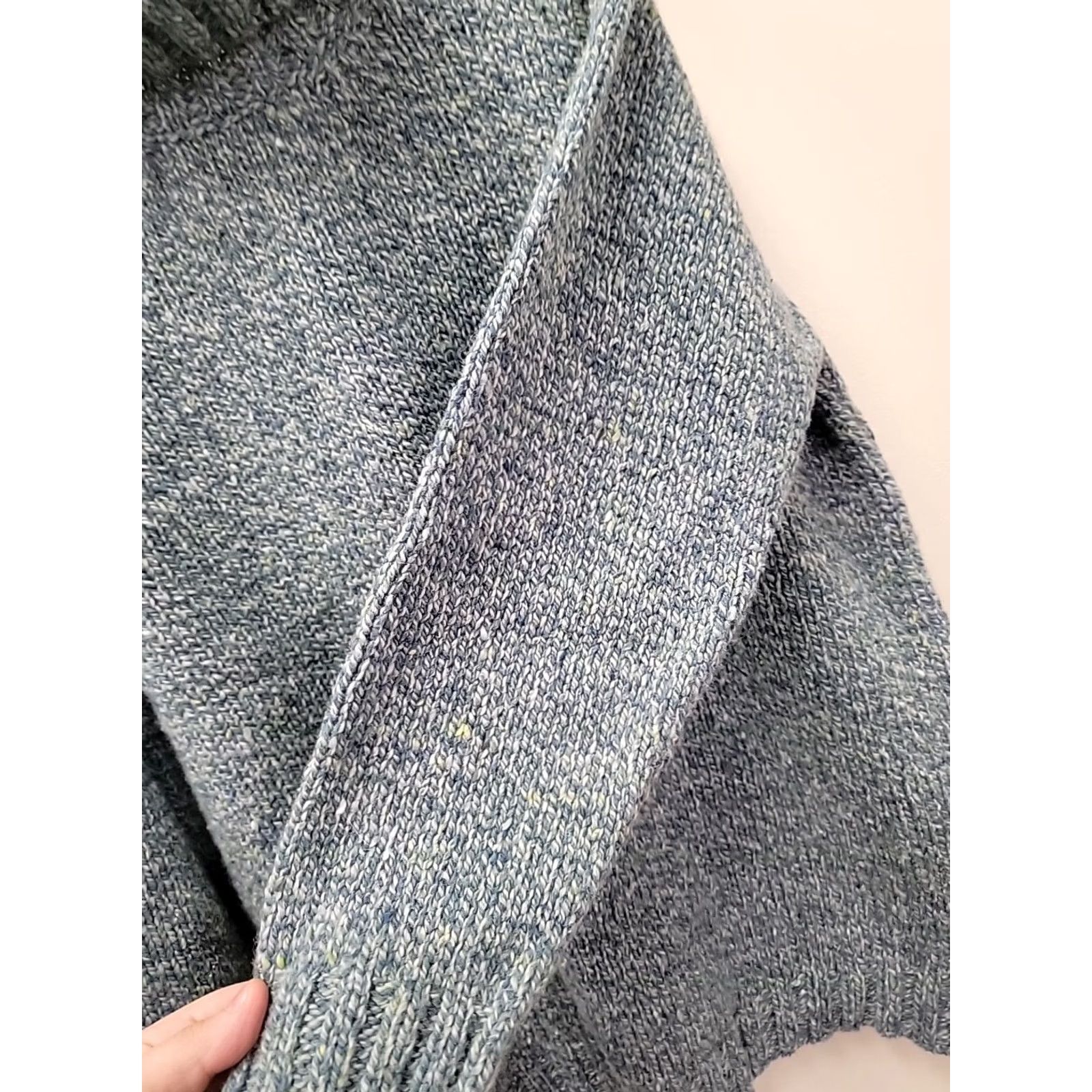 Vintage Fisherman Out Of Ireland Sweater Turtleneck Wool Womens XL Pullover blue Long Sleeve Knit Pullover Casual Travel 23.5 Chest 26.5 Length Used Size L / US 10 / IT 46 - 4 Thumbnail