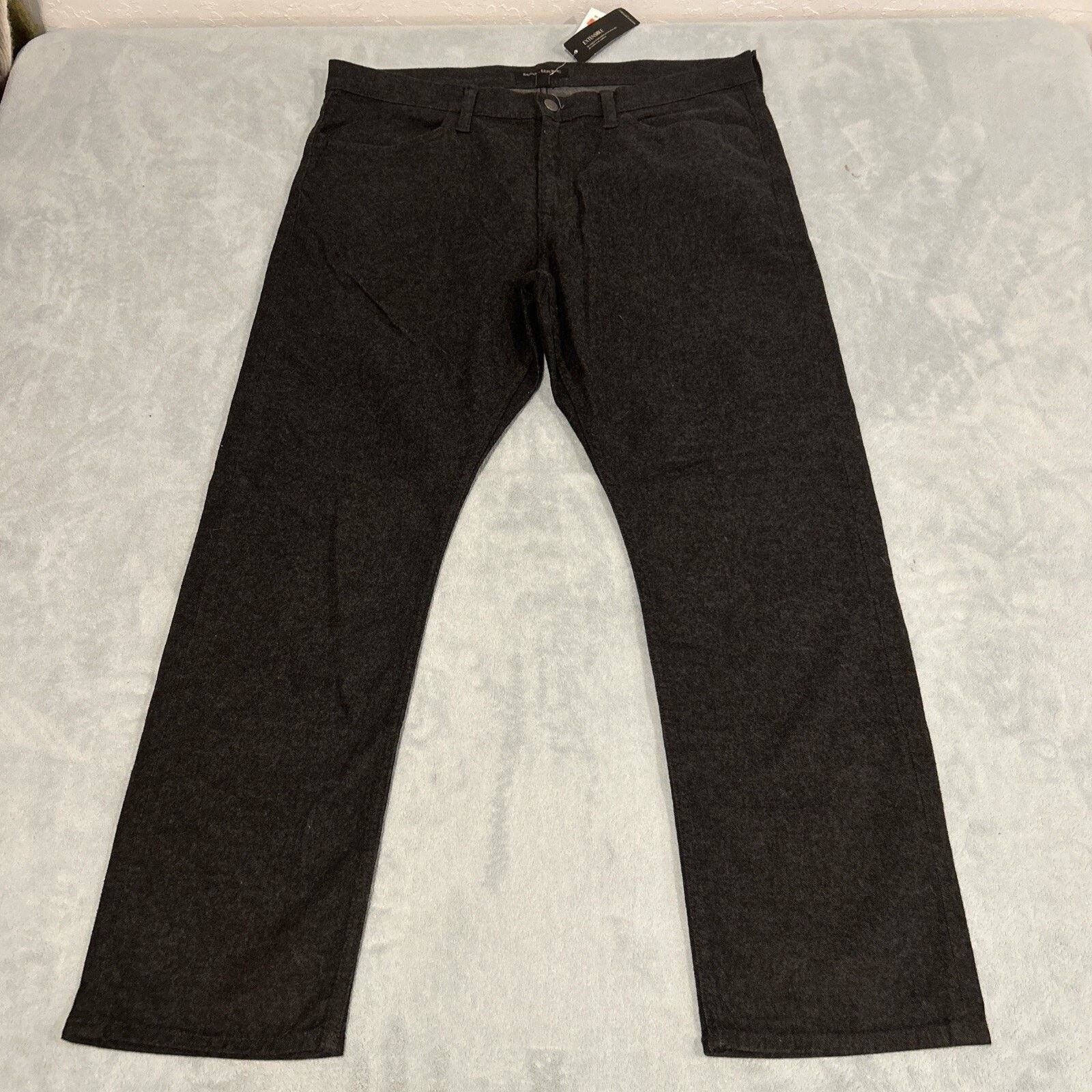 Banana Republic Banana Republic Stretch Slim Straight Pants 35x30 Flannel Size US 35 - 3 Thumbnail