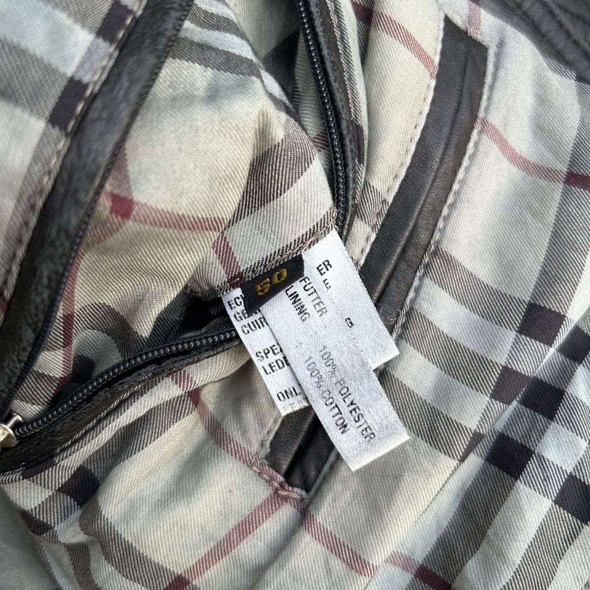 Burberry Vintage Burberry London Leather Jacket Size US M / EU 48-50 / 2 - 15 Thumbnail