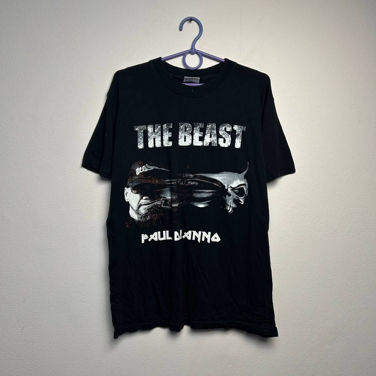 Band Tees Vintage Paul Dianno The Beast Iron Maiden 1990 band tee Size US M / EU 48-50 / 2 - 1 Thumbnail