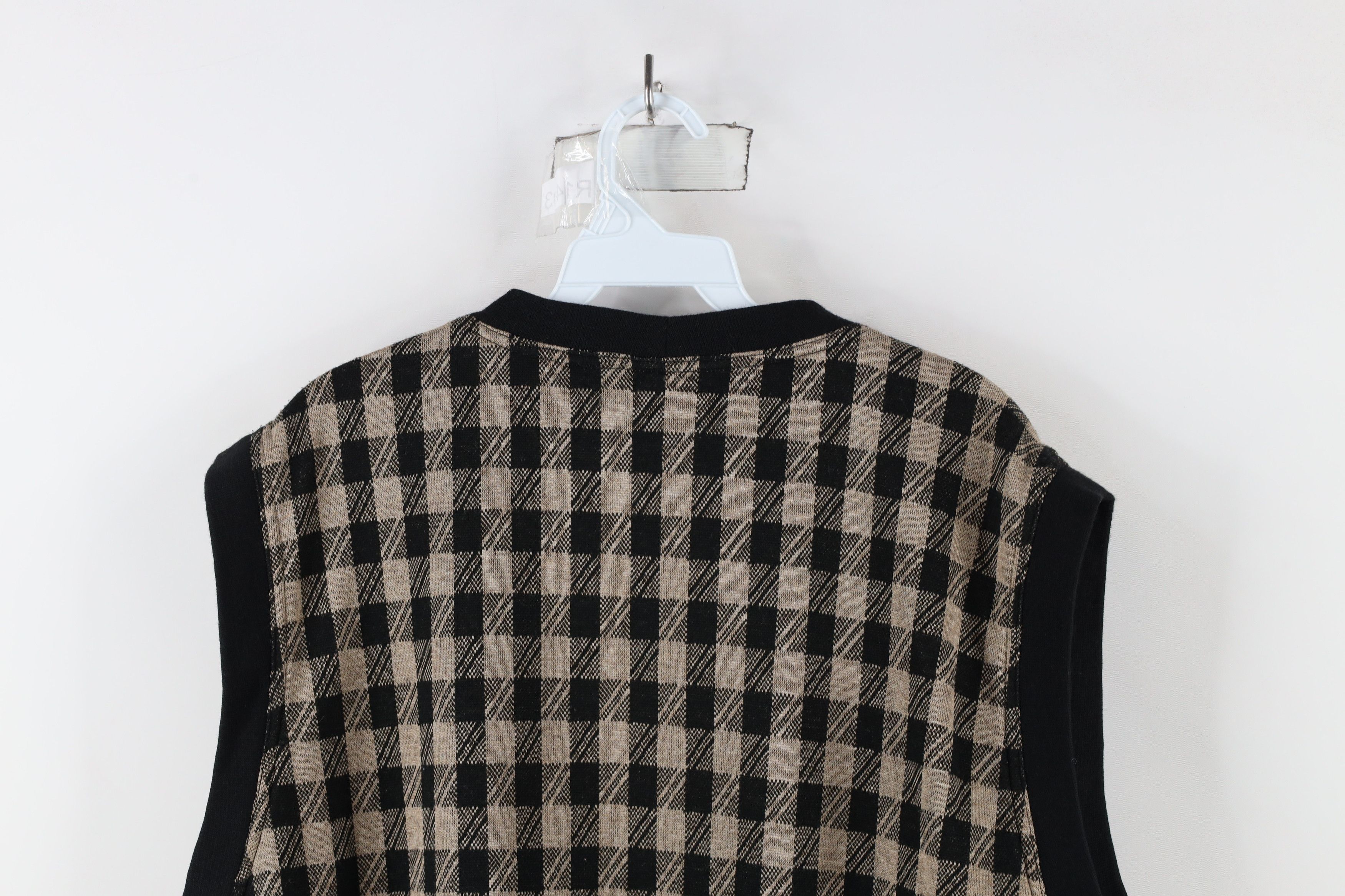 Vintage Vintage 90s Dunes Golf Course Reversible Vest Jacket Plaid Size US XL / EU 56 / 4 - 7 Thumbnail