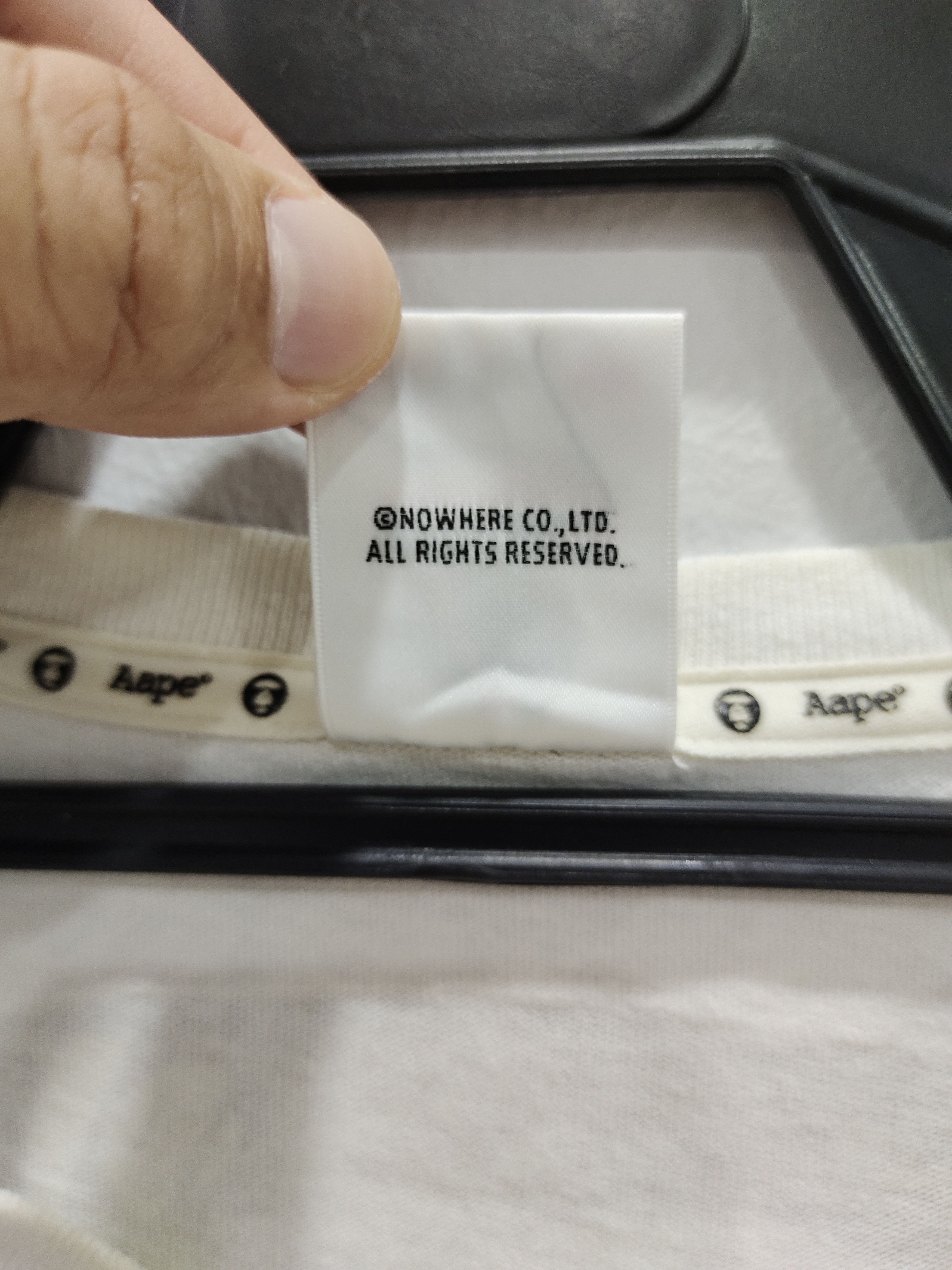 Aape Vintage AAPE BY *A BATHING APE Big Print Tees Size US XXL / EU 58 / 5 - 7 Thumbnail
