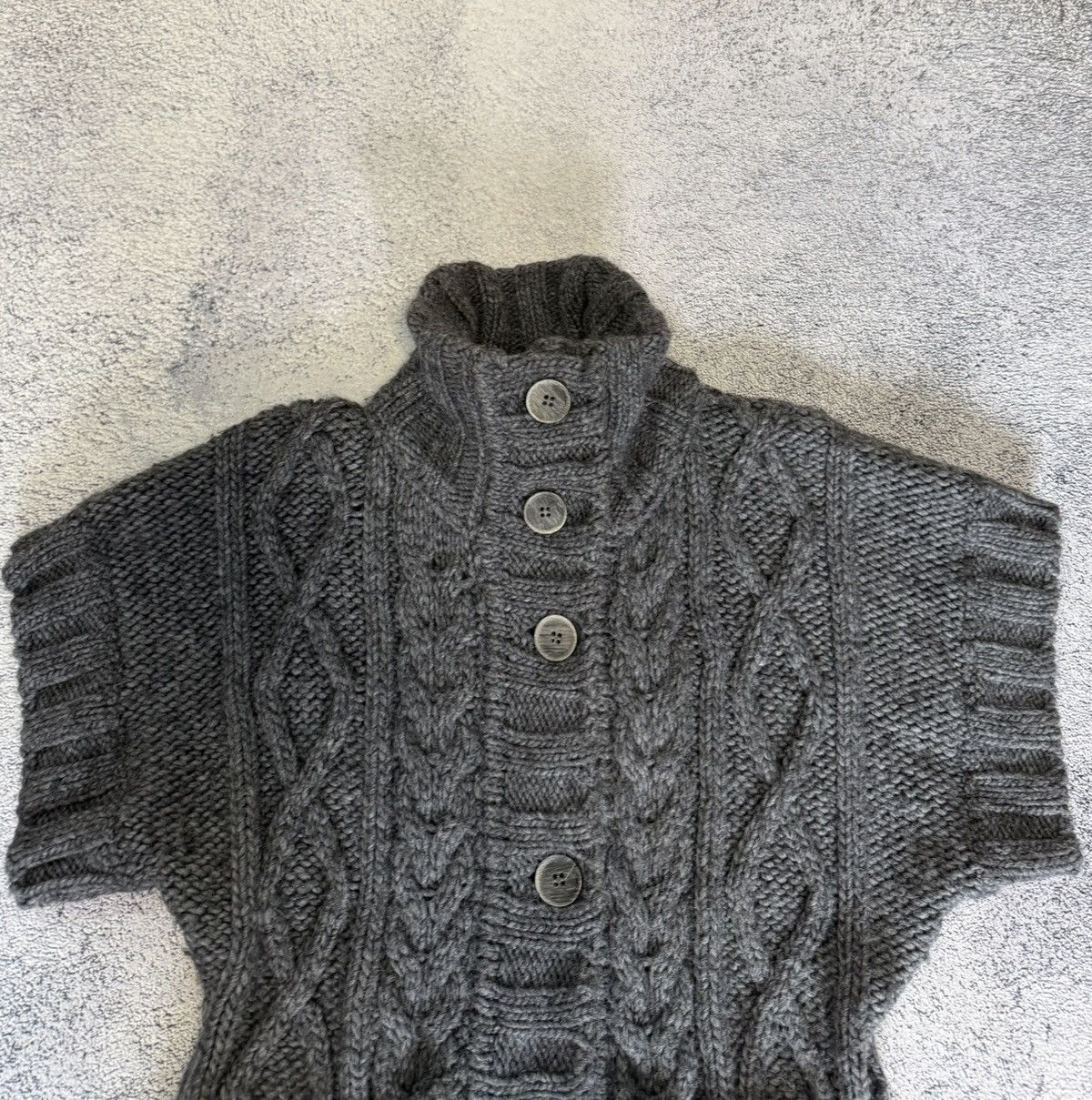 Burberry Thomas Burberry Women’s Knit Cardigan Wool Alpaca Button XS Size XS / US 0-2 / IT 36-38 - 7 Thumbnail