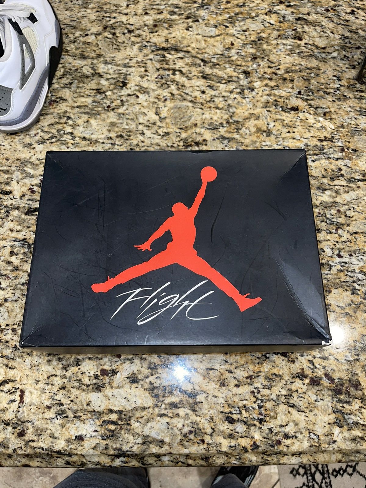 Jordan Brand AIR JORDAN 4 RETRO - White/Black-Cement Grey (2012 Release) Size US 10.5 / EU 43-44 - 12 Thumbnail