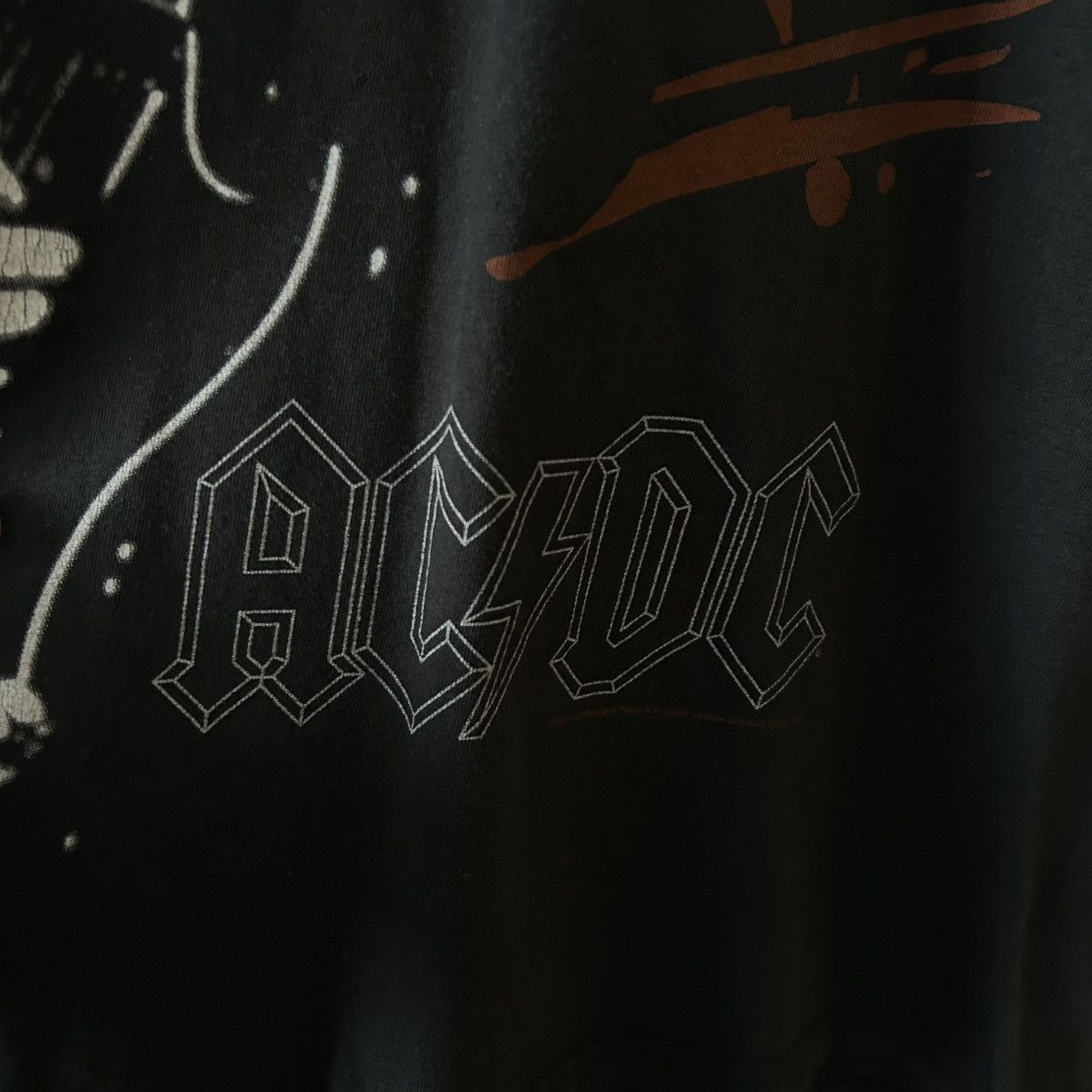 AC/DC Vintage AC/DC 2004 We Salute You Rock Band black tee size M Size US M / EU 48-50 / 2 - 4 Thumbnail