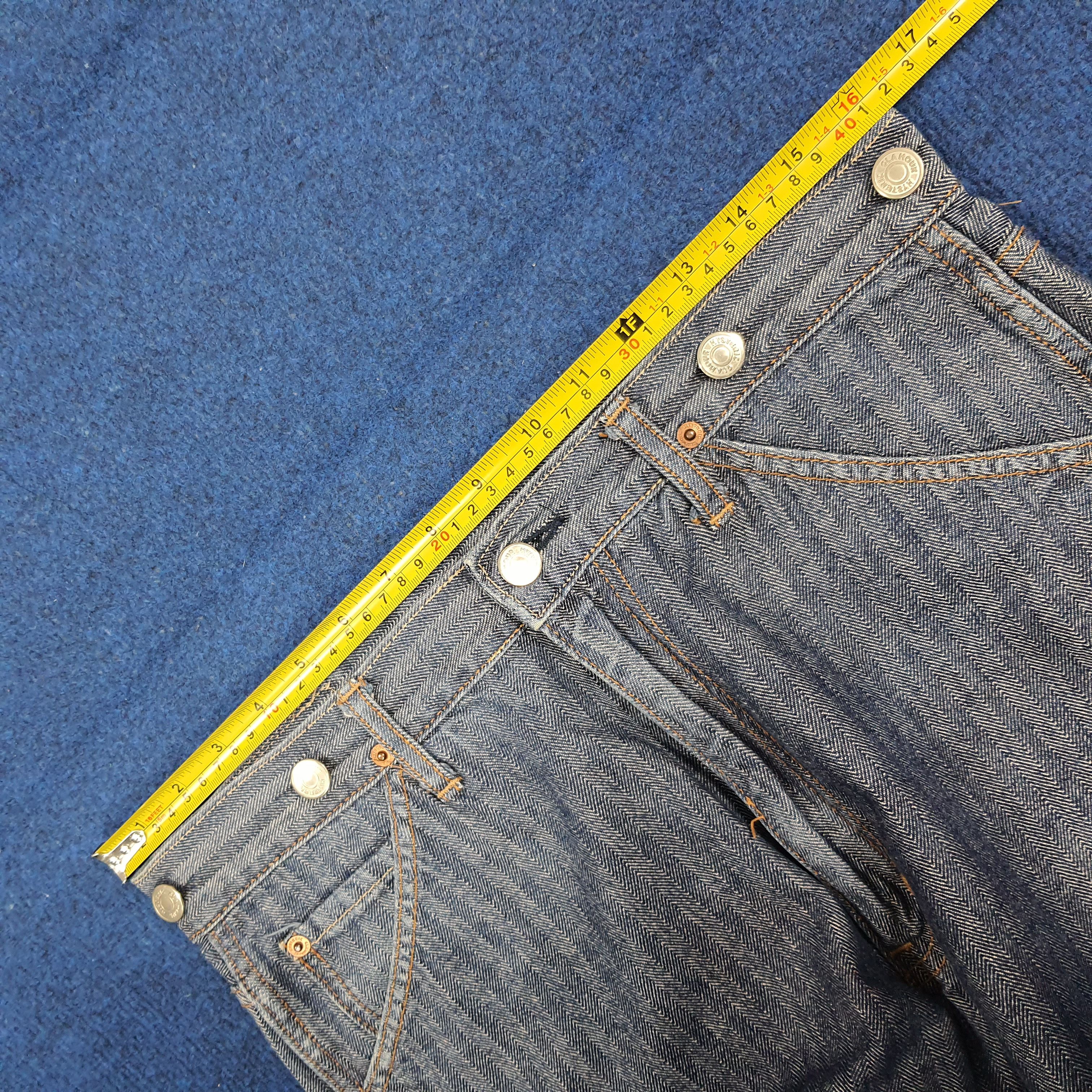 Hysteric Glamour Vintage Hysteric Glamour Kinky Custom Logo Jeans C280N31 Size US 32 / EU 48 - 10 Thumbnail