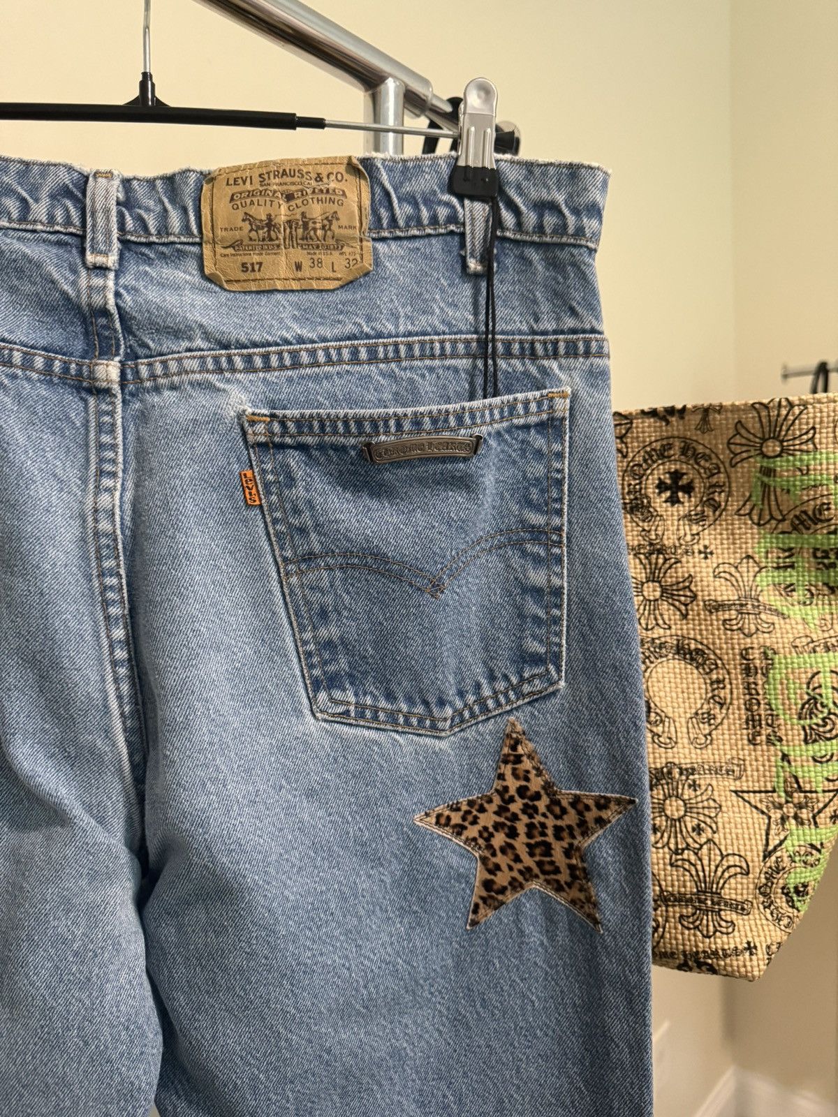 Chrome Hearts Chrome Hearts Cheetah Star Patch Levis Size US 36 / EU 52 - 7 Thumbnail