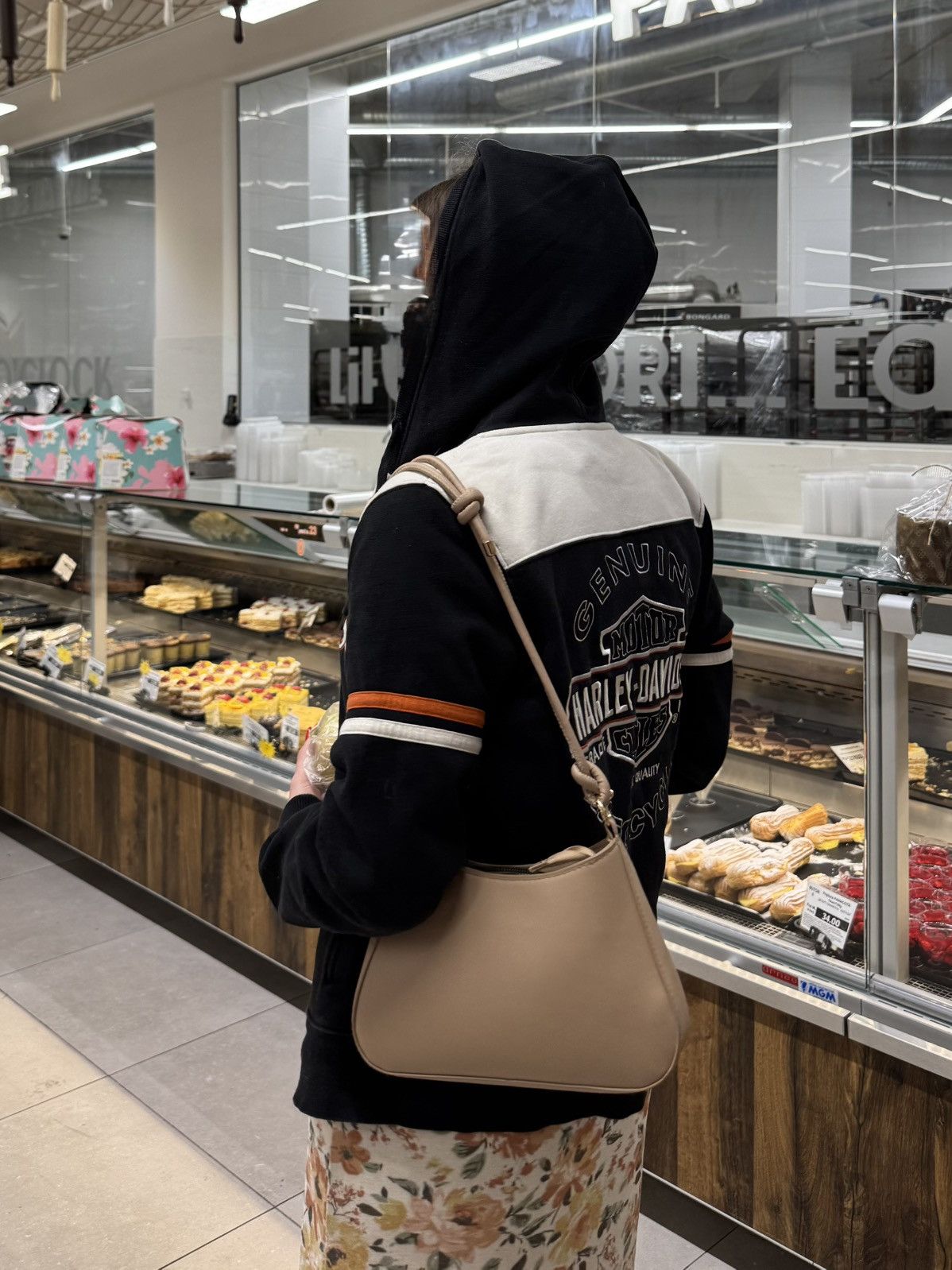 Harley Davidson × Vintage Harley Davidson Zip-Hoodie Size L / US 10 / IT 46 - 3 Thumbnail