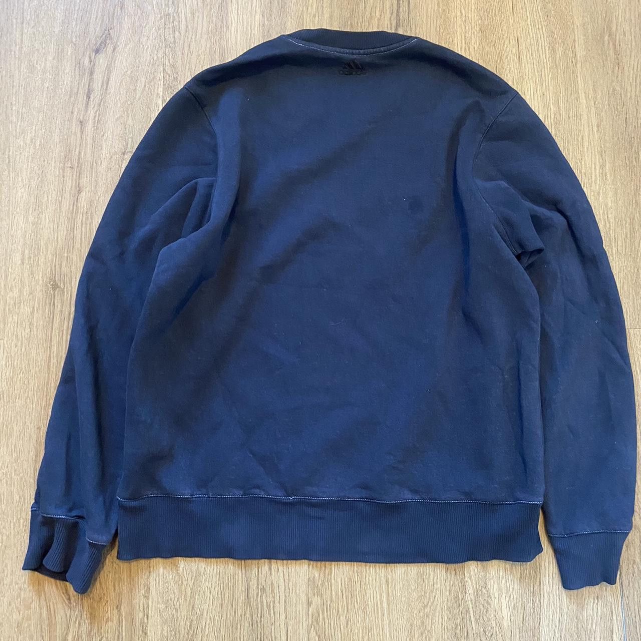 Adidas Black Vintage sweatshirt with embroidered logo Size US S / EU 44-46 / 1 - 2 Thumbnail