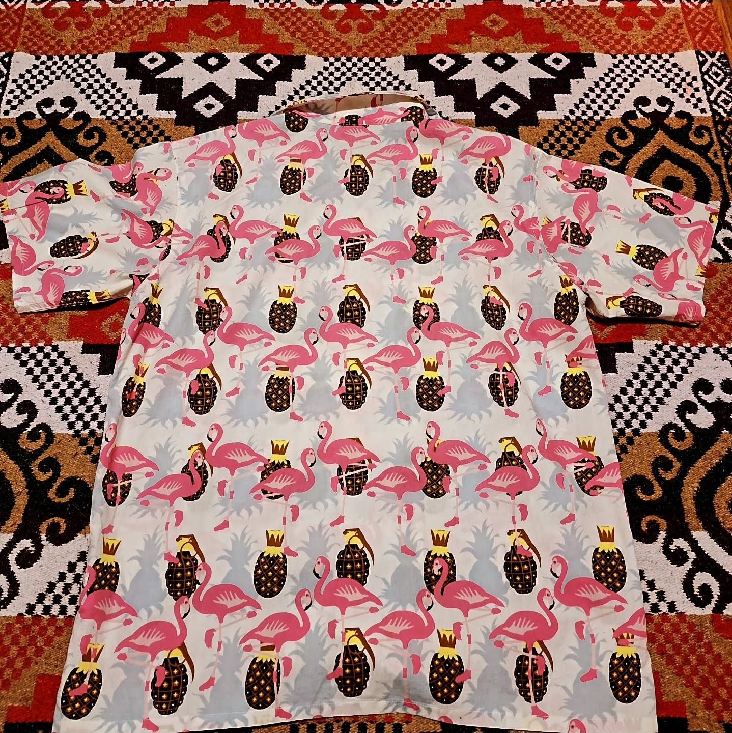 Billionaire Boys Club Billionaire Boys Club "Pineapple & Grenade" Button up Size US L / EU 52-54 / 3 - 2 Thumbnail