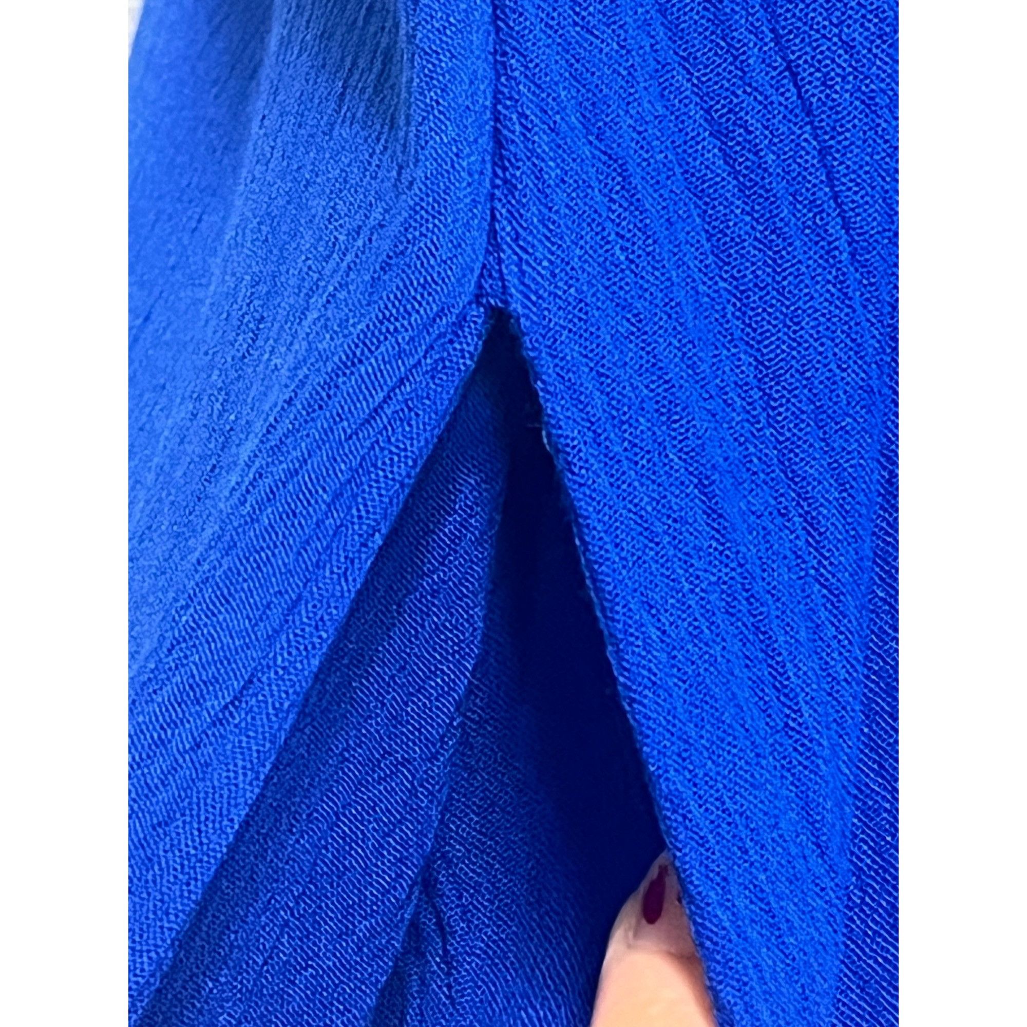 Treasure & Bond Treasure & Bond Woven Favorite Maxi Dress Blue Surf, XS Size XS / US 0-2 / IT 36-38 - 6 Thumbnail