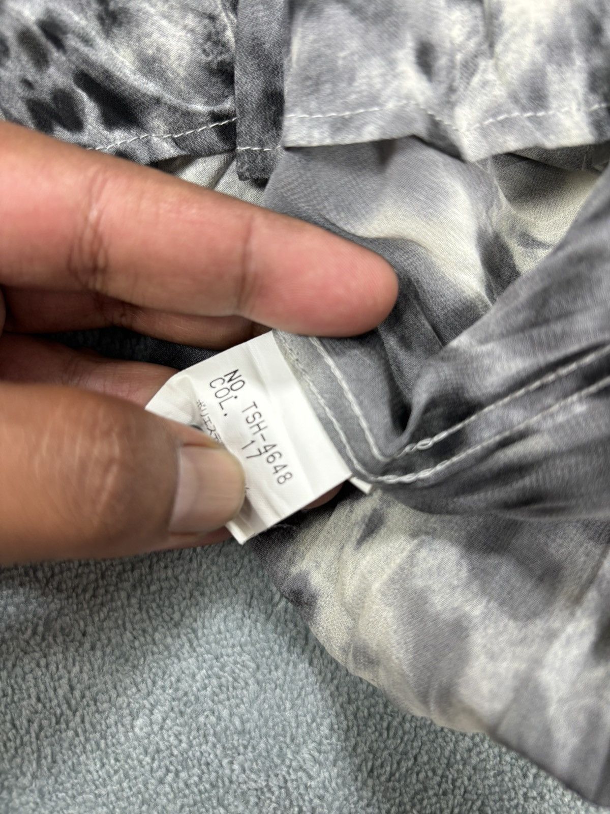 Tornado Mart Tornado Mart Leopard Pleated Wrinkle Size US M / EU 48-50 / 2 - 7 Thumbnail