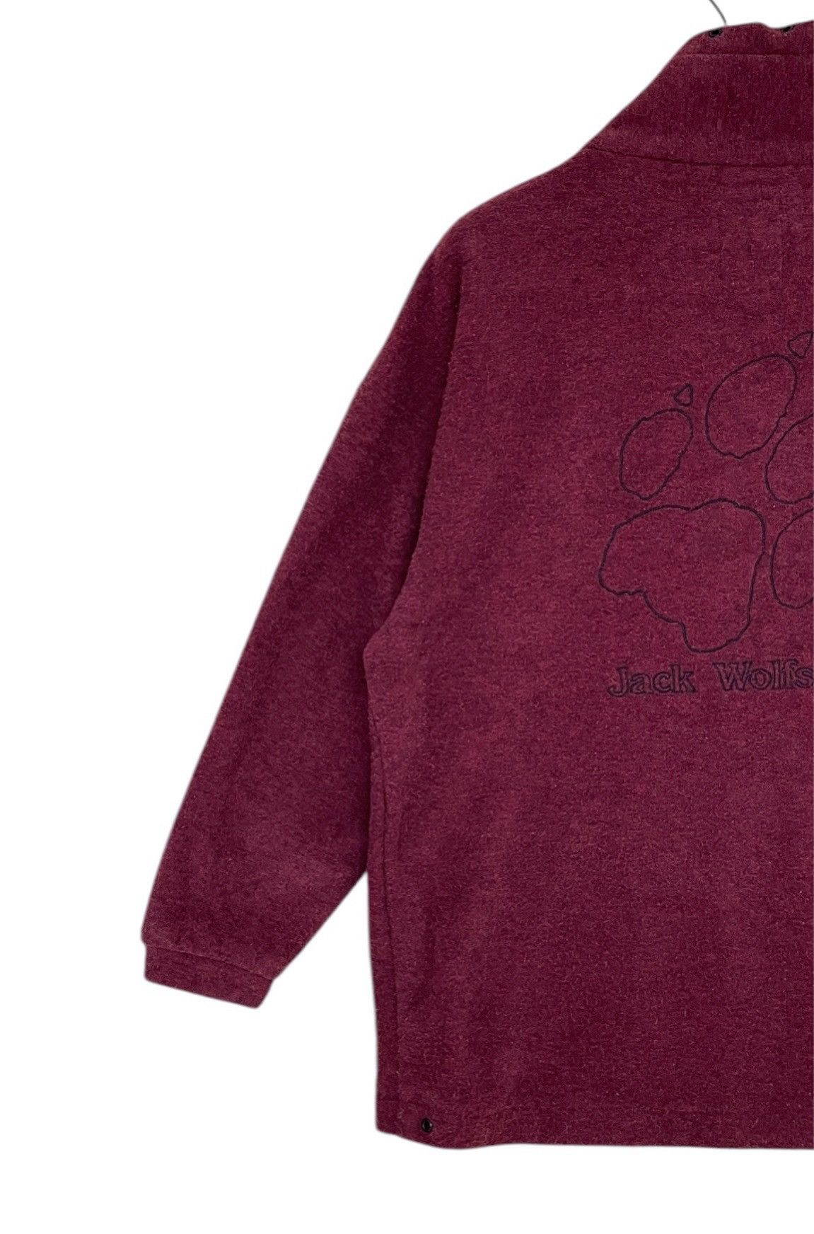 Jack Wolfskin × Vintage Vintage Brand Jack Wolfskin Big Logo Fleece 1990s Size US XS / EU 42 / 0 - 7 Thumbnail