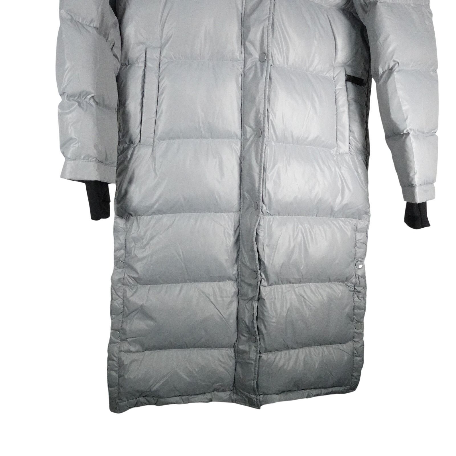 Quince Quince Small Responsible Down Long Puffer Jacket Gray Size S / US 4 / IT 40 - 5 Thumbnail