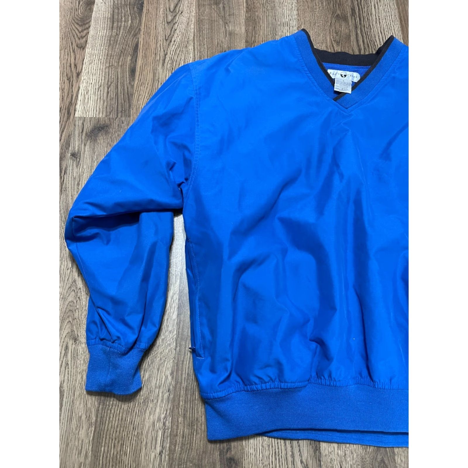 Vintage Rae's Creek Sweater Men's Small Blue V-Neck Pullover Long Sleeve Regular Fit Size US S / EU 44-46 / 1 - 3 Thumbnail