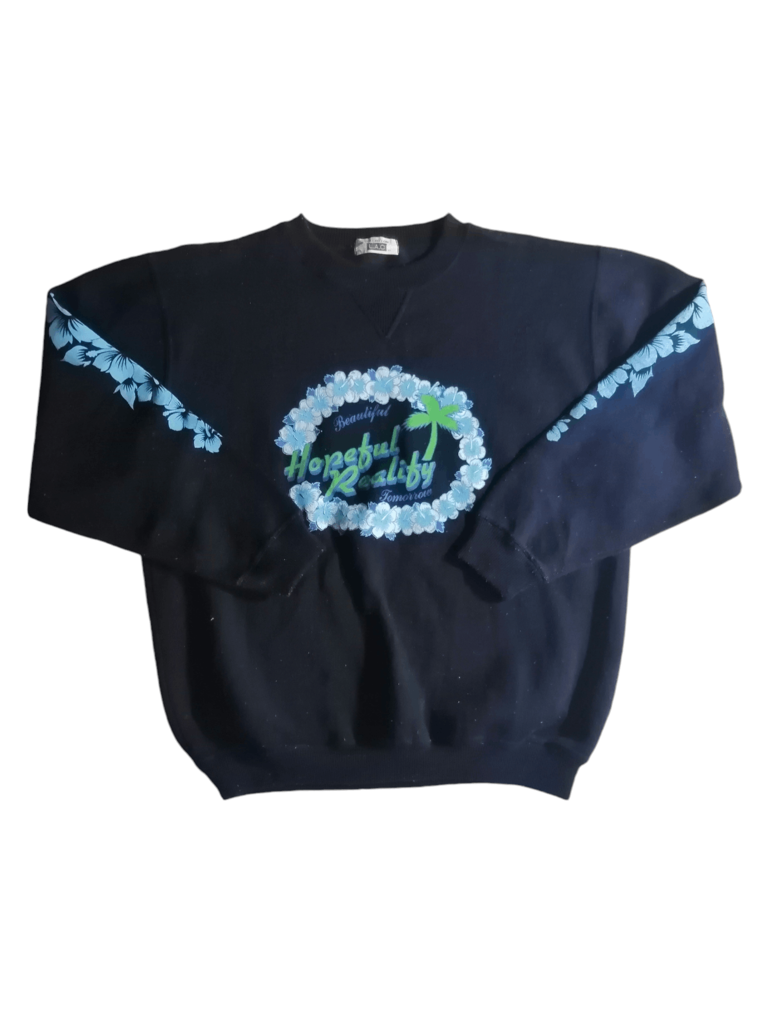 Designer × Vintage Vintage L.A.C. MA Collection Sweatshirt Size US XL / EU 56 / 4 - 1 Thumbnail