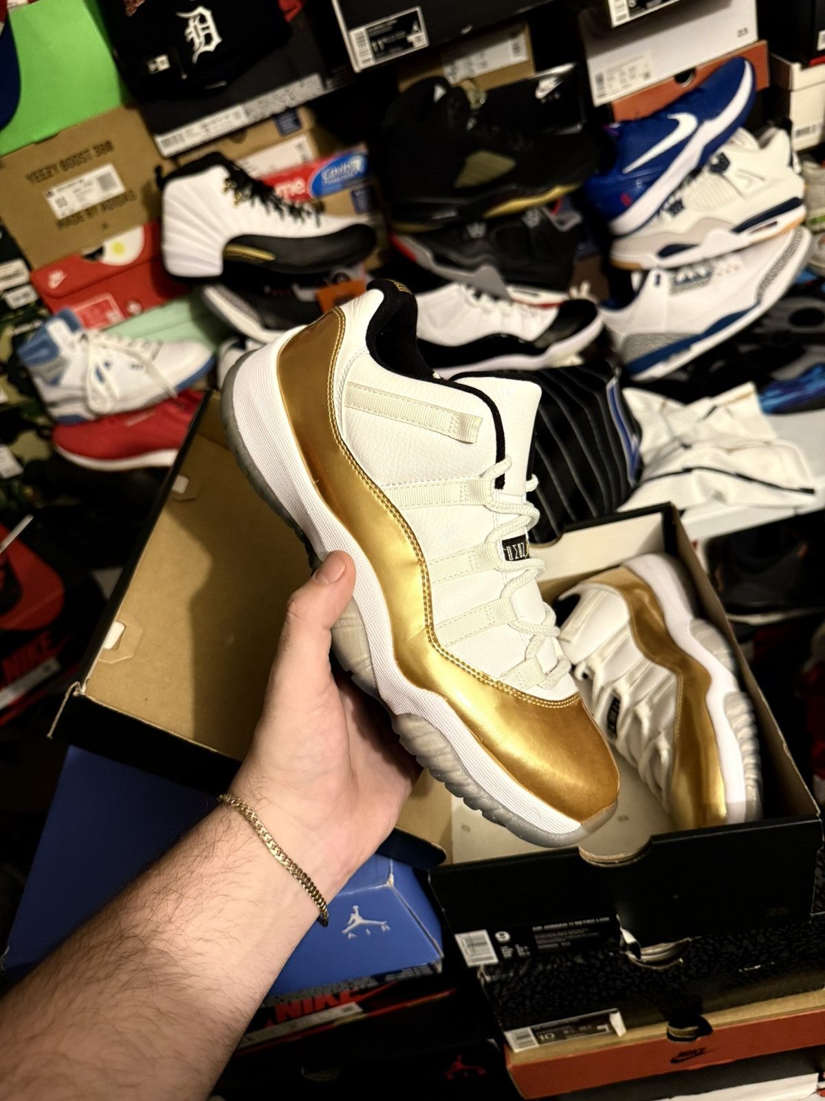 Jordan Brand Jordan retro 11 low closing ceremony sz 9 Size US 9 / EU 42 - 1 Thumbnail