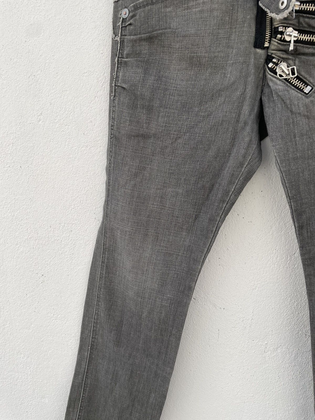 Marithe + Francois Girbaud Le De Jeans Marithe Francois Girbaud Zipper Jeans Size US 33 - 5 Thumbnail
