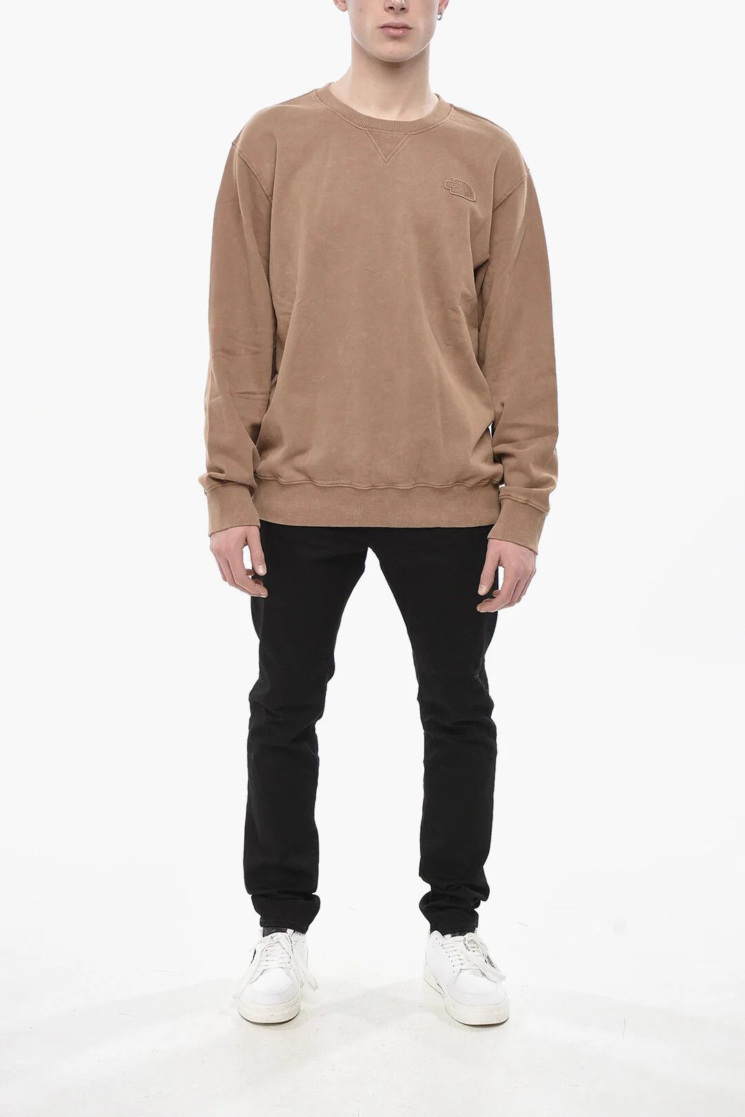 The North Face og1mm0426 Solid-Color Crew Neck Sweatshirt in Brown Size US L / EU 52-54 / 3 - 4 Thumbnail
